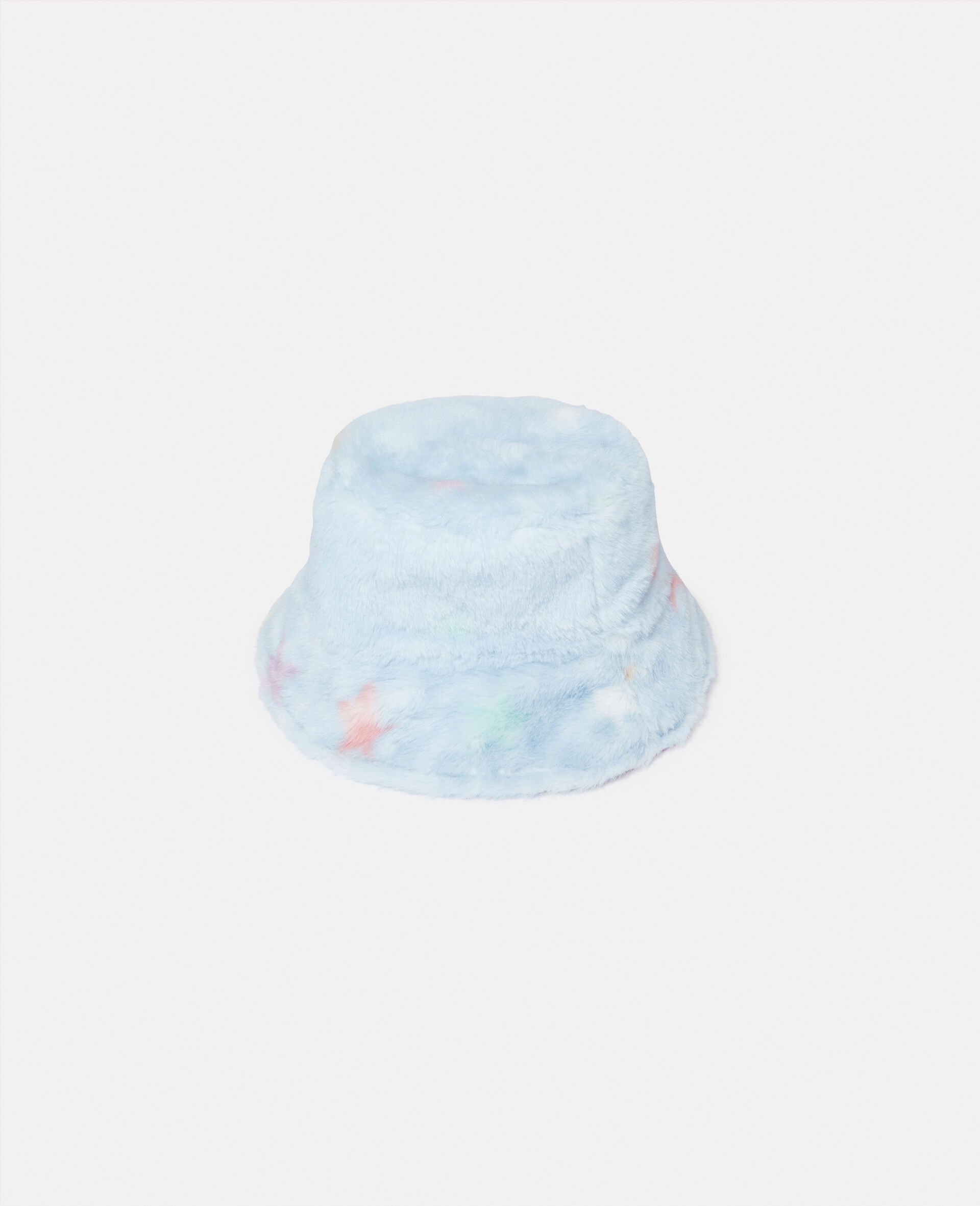 Star Print Bucket Hat-Black-large Star Print Bucket Hat-Black-large image number 1