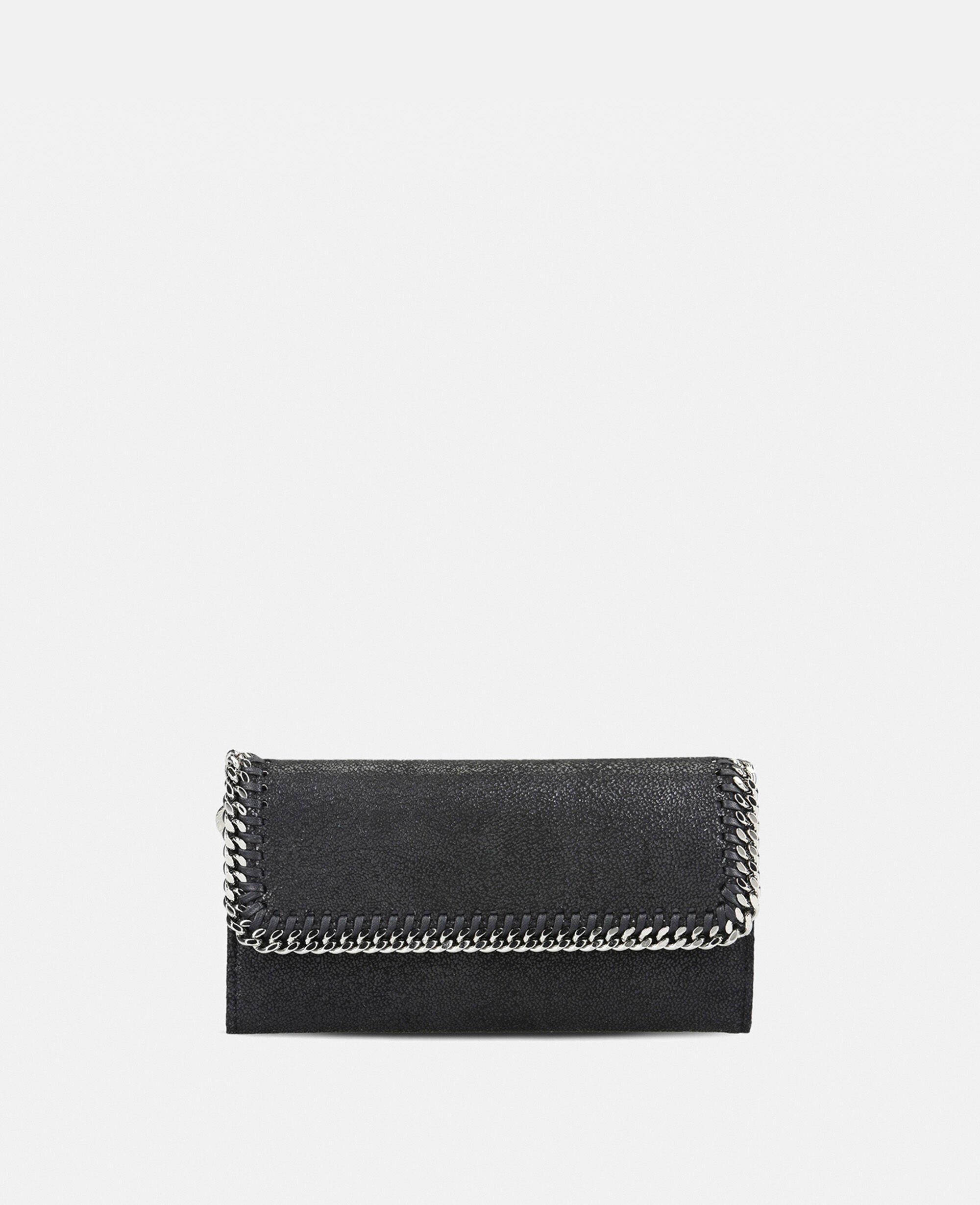 優先配送 Flap Falabella Black Women Continental Stella | Wallet 財布