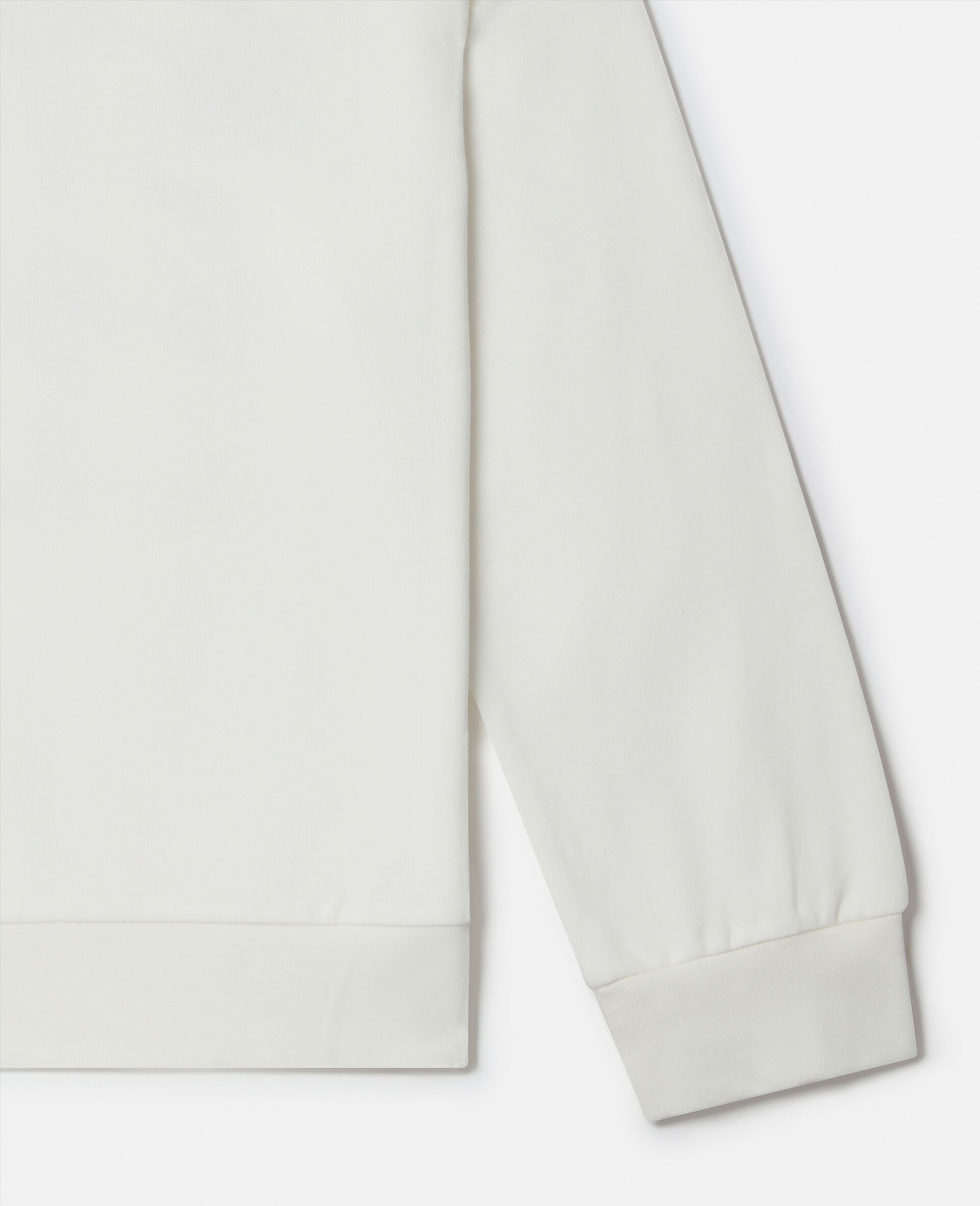 Stella Woodland Lettering Crewneck Sweatshirt-White-large image number 3