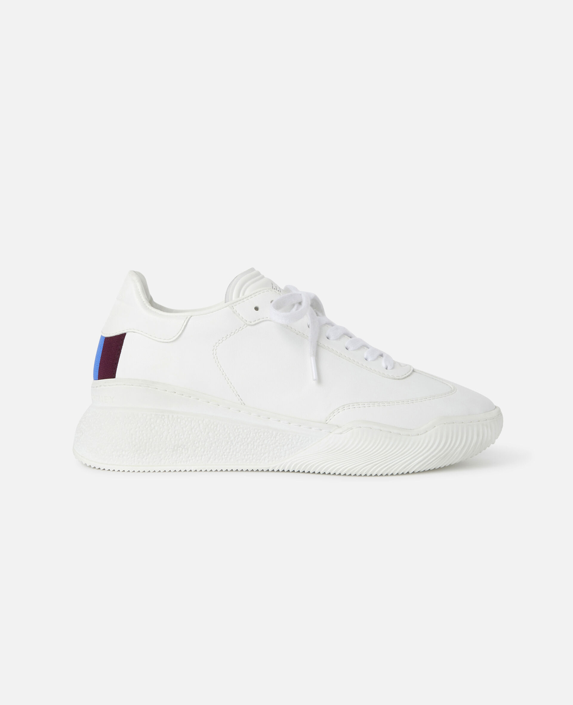 Loop Lace-up Sneakers-White-large image number 3