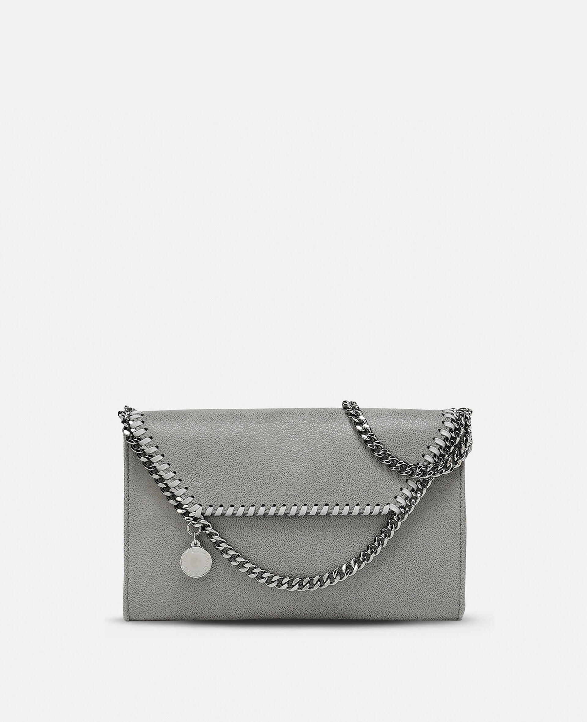 Falabella Wallet Crossbody Bag-Grey-medium