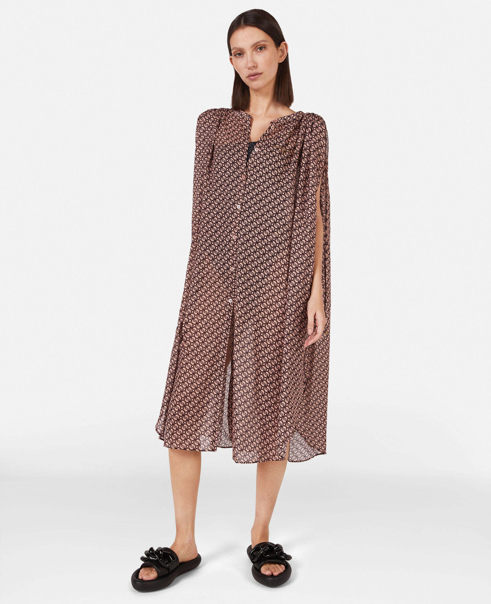 Caftan imprime S Wave-Fantaisie-large image number 1