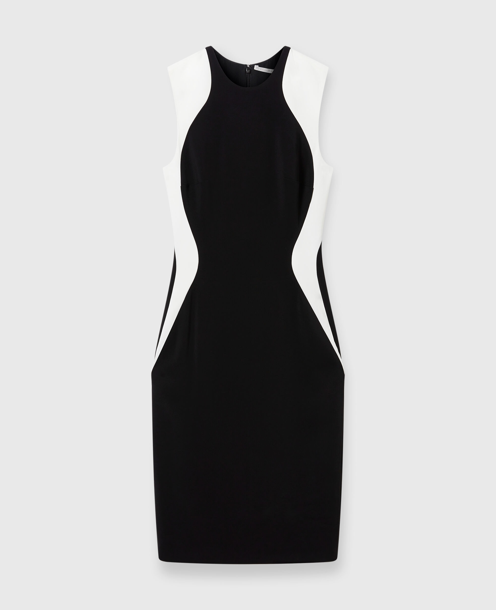 Women Black and white Miracle Mini Dress | Stella McCartney US