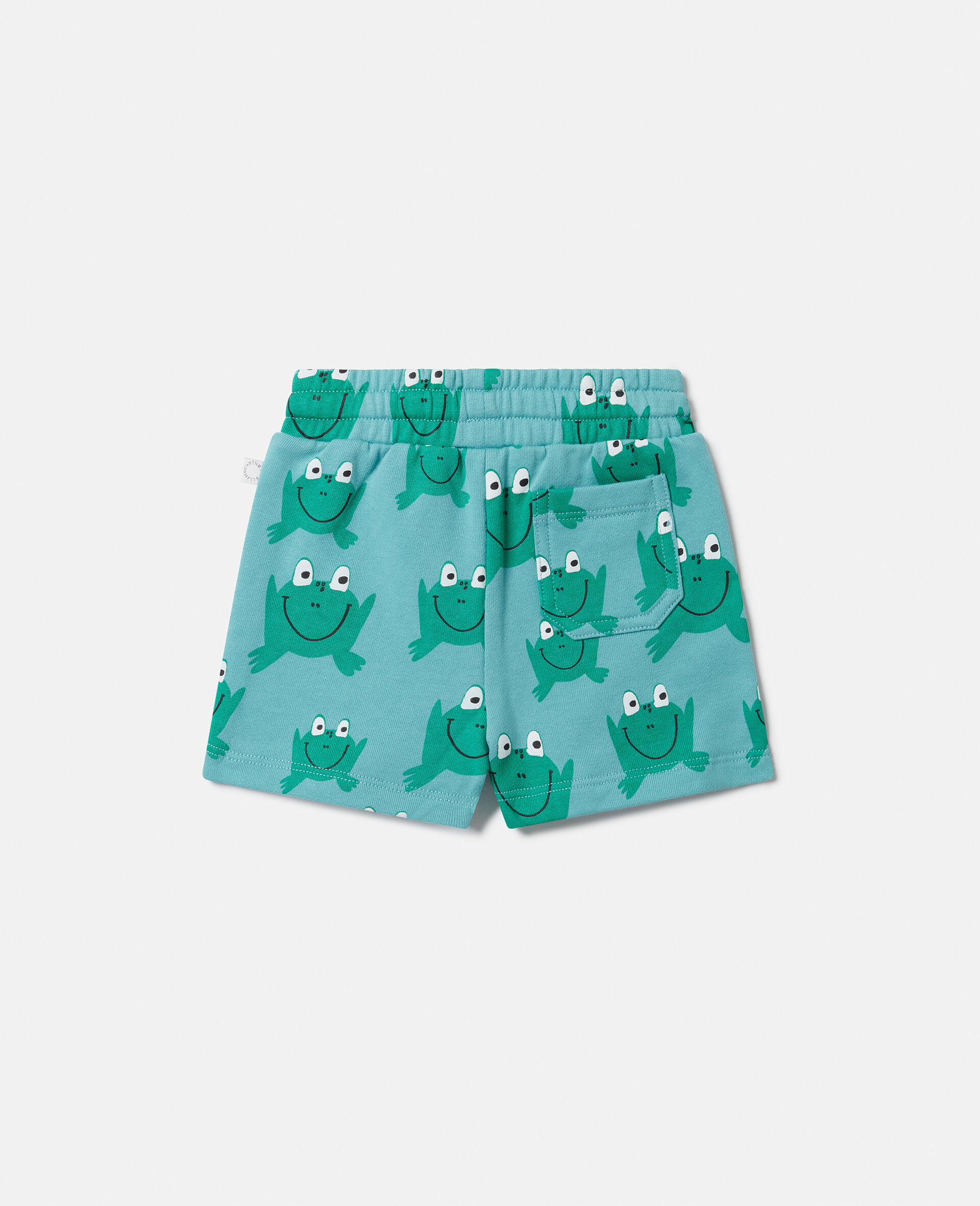 Frog Print Shorts-Green-large image number 2