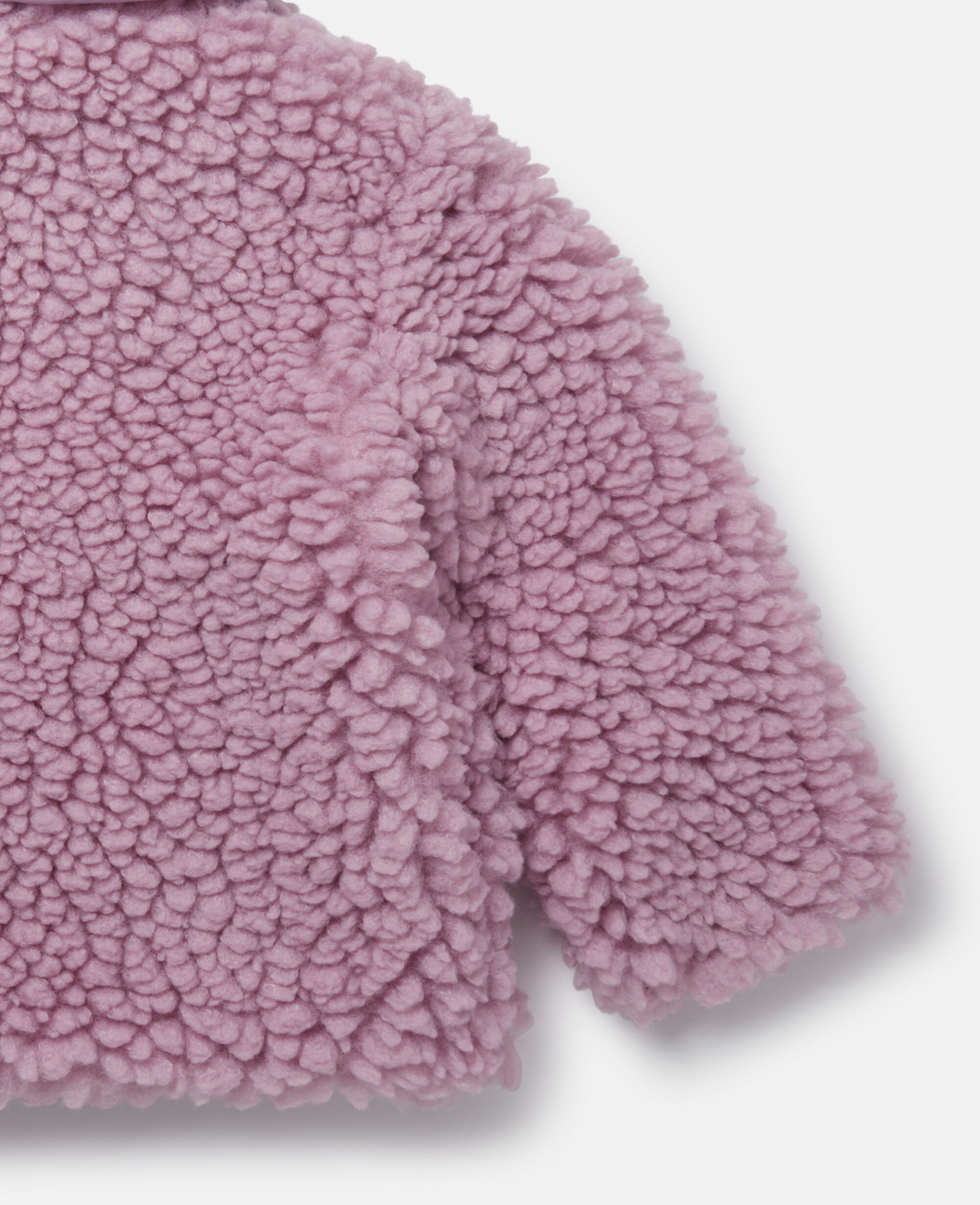 Stella McCartney Teddy Bear Coat Woman Lavender Size 4