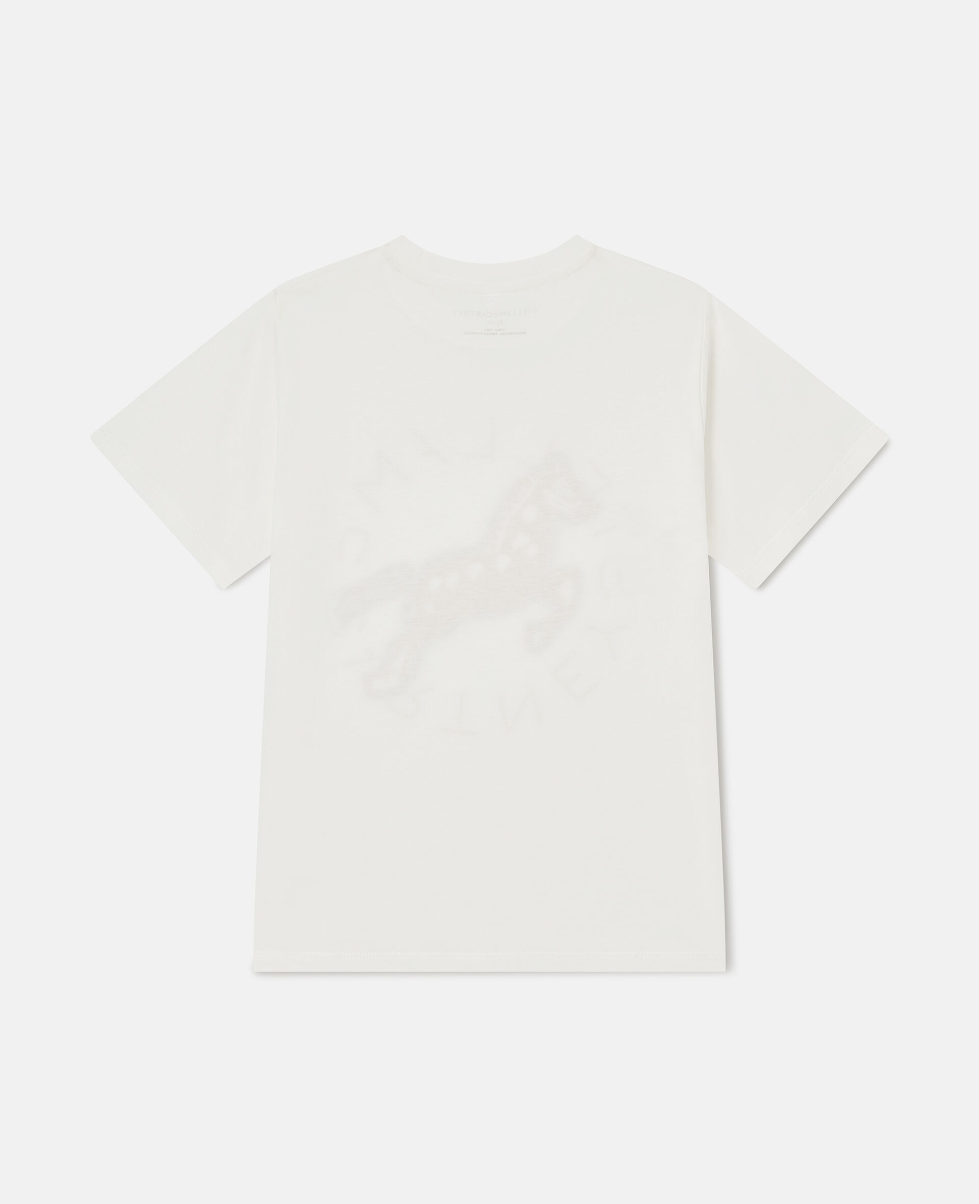Horse Graphic T-Shirt-Cream-large image number 2