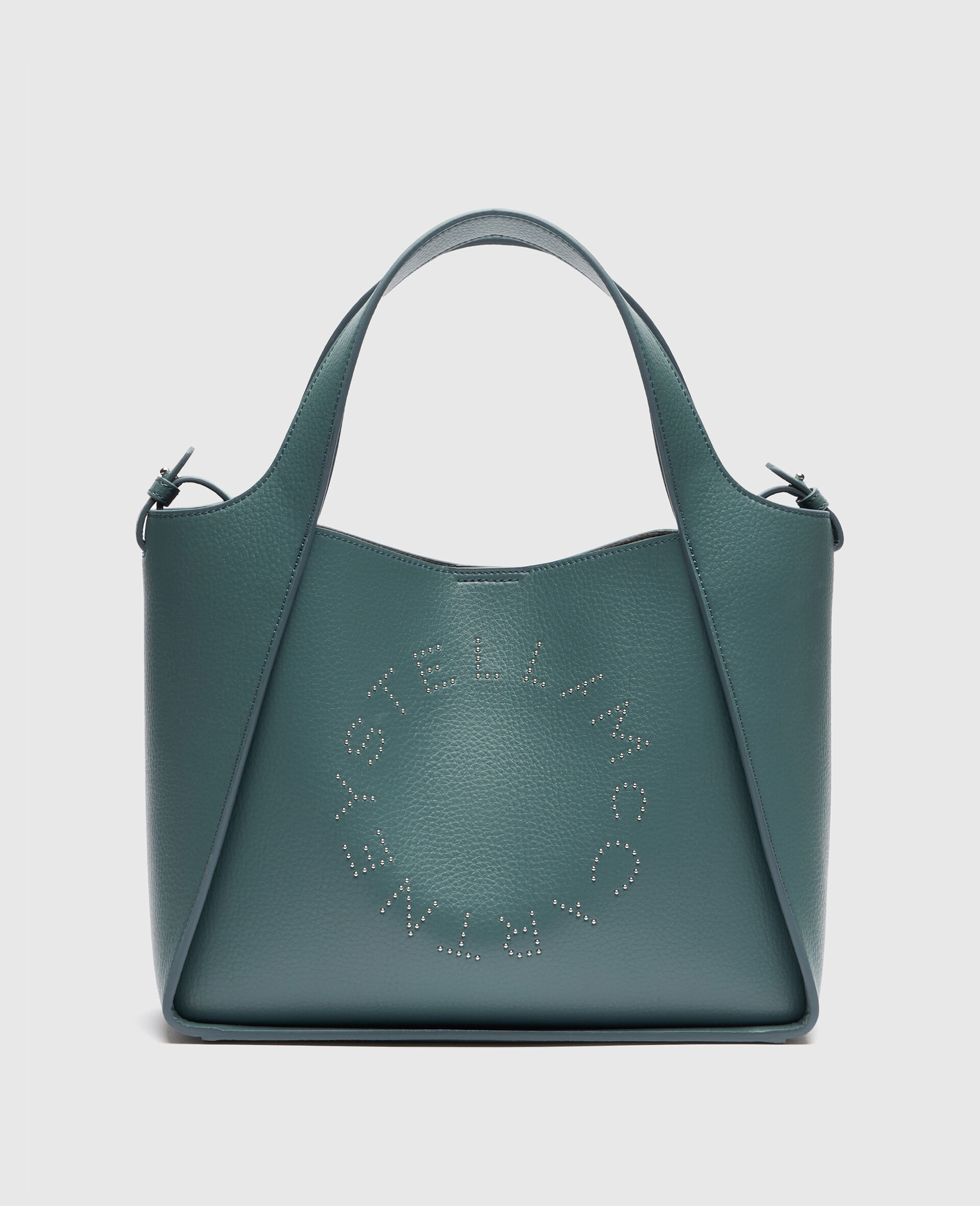 Logo Crossbody Tote Bag-Black-large image number 0