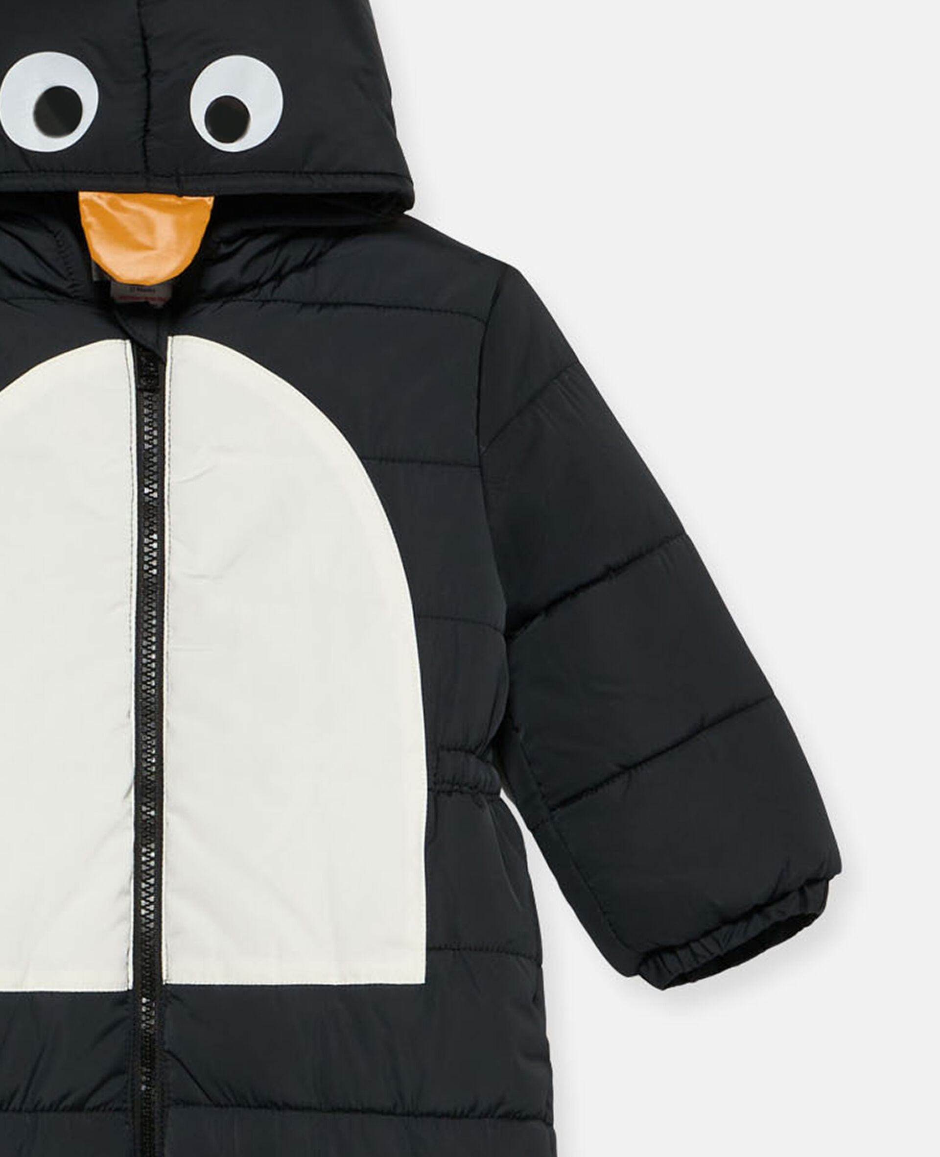 Penguin Padded Snowsuit-Black-large Penguin Padded Snowsuit-Black-large image number 2