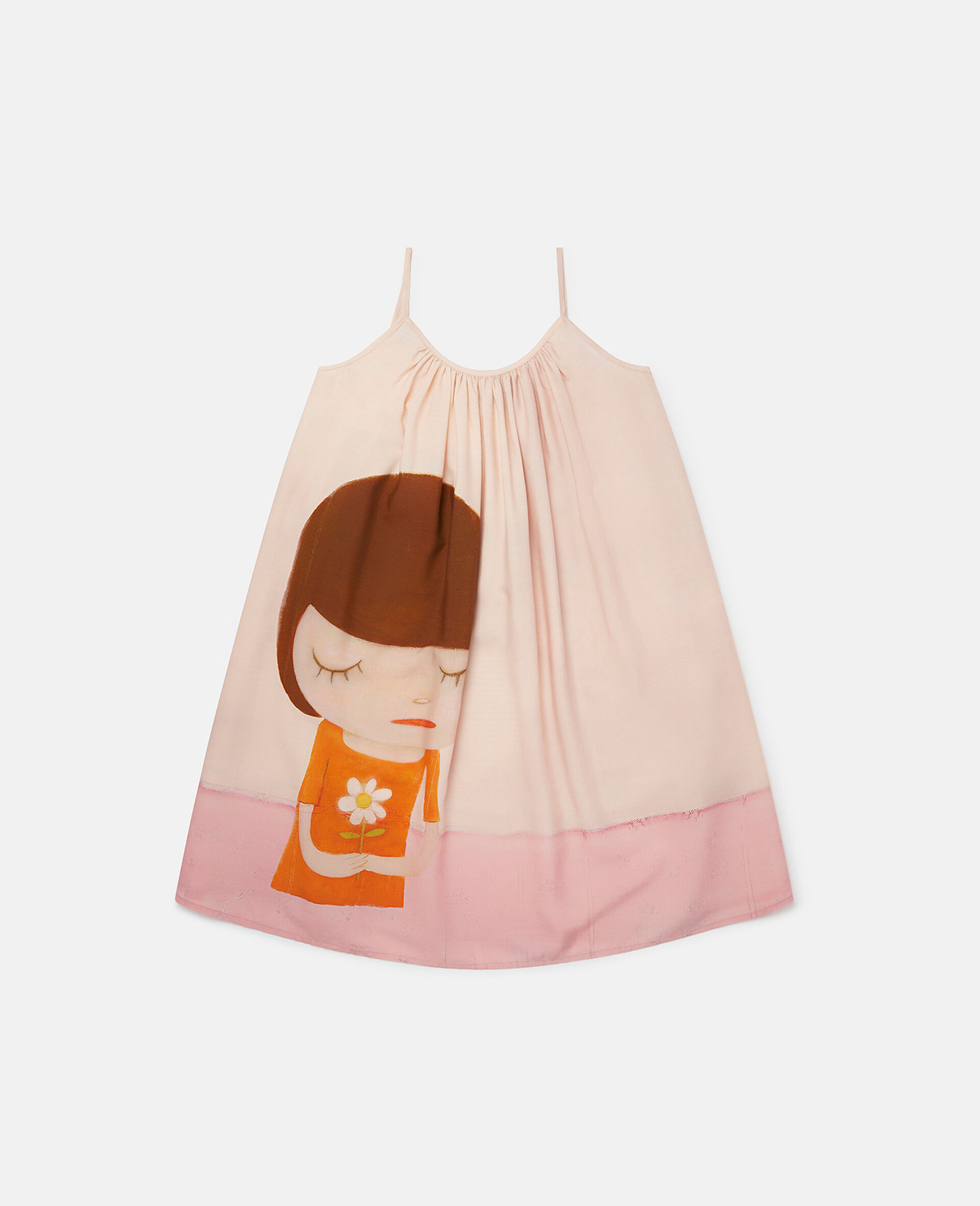 Flower Girl Cami Dress-Orange-large image number 0