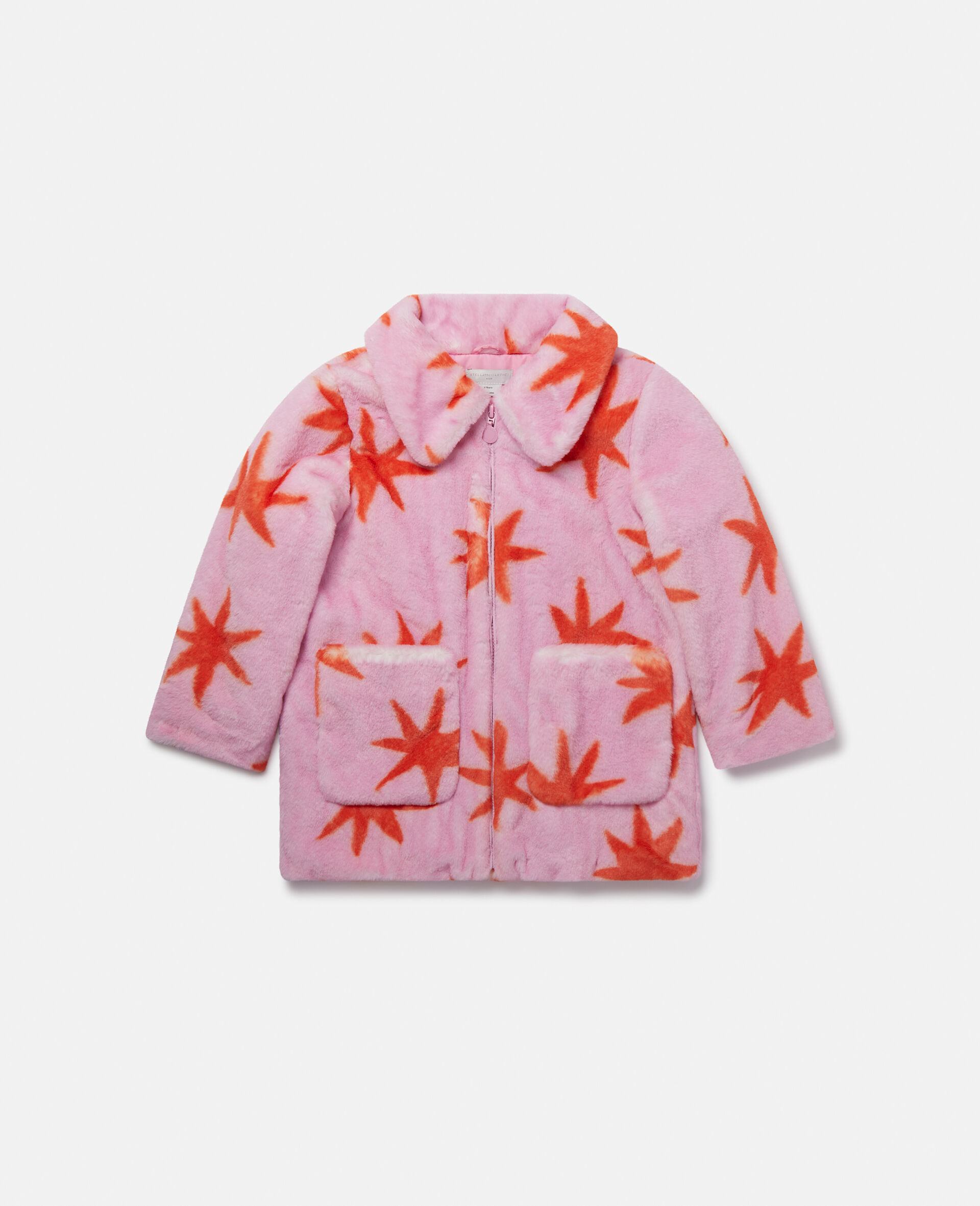 Bright Stars Coat-Red-medium