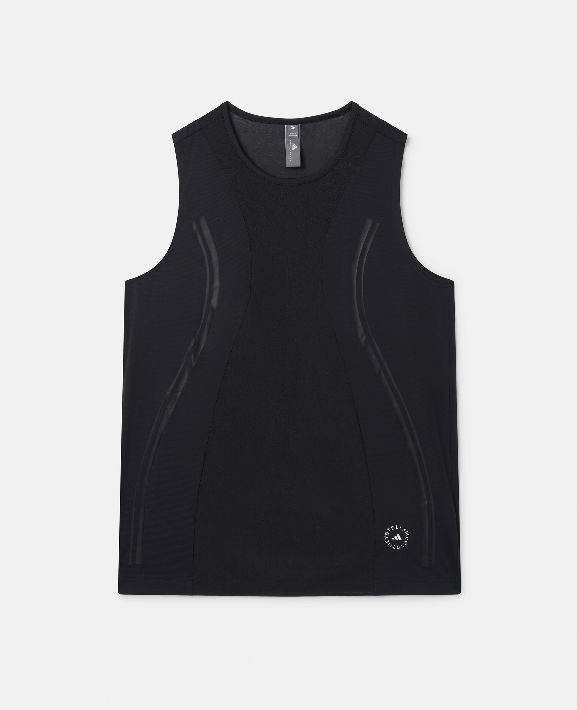 TruePace Running Tank Top-Black-large image number 0