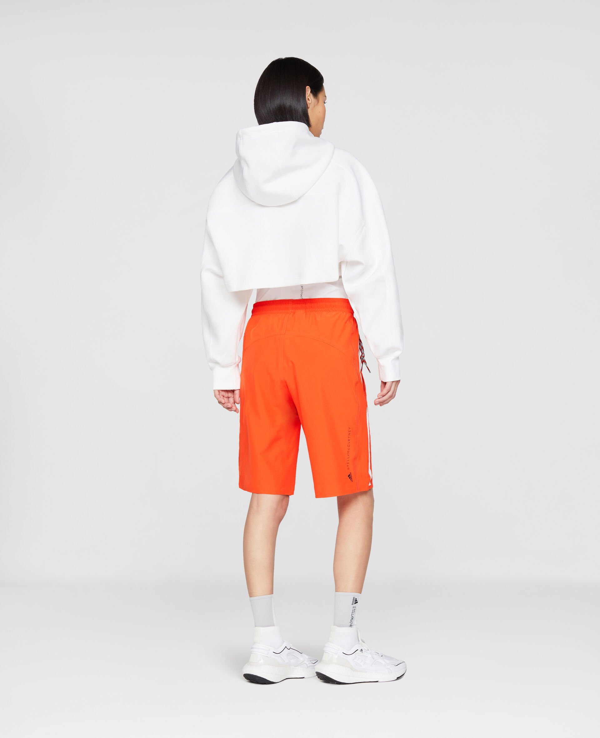 Cropped Hoodie-White-large image number 2