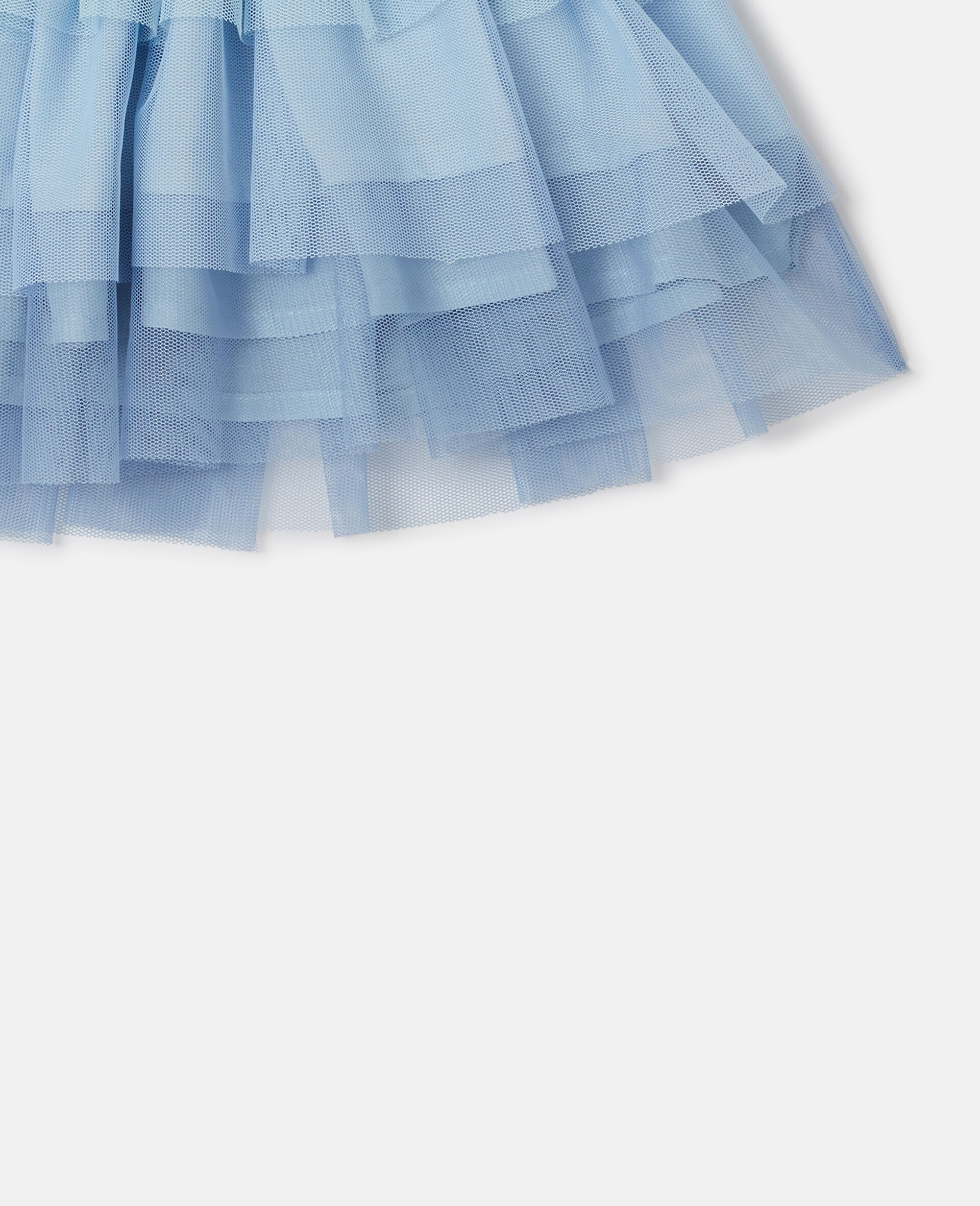 Tiered Tulle Mini Skirt-Multicolour-large image number 3