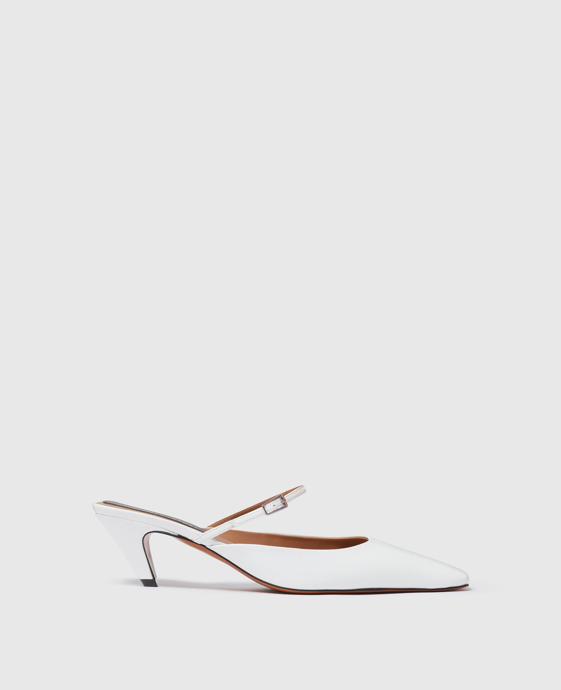 Stella Spur Kitten Heels-White-medium