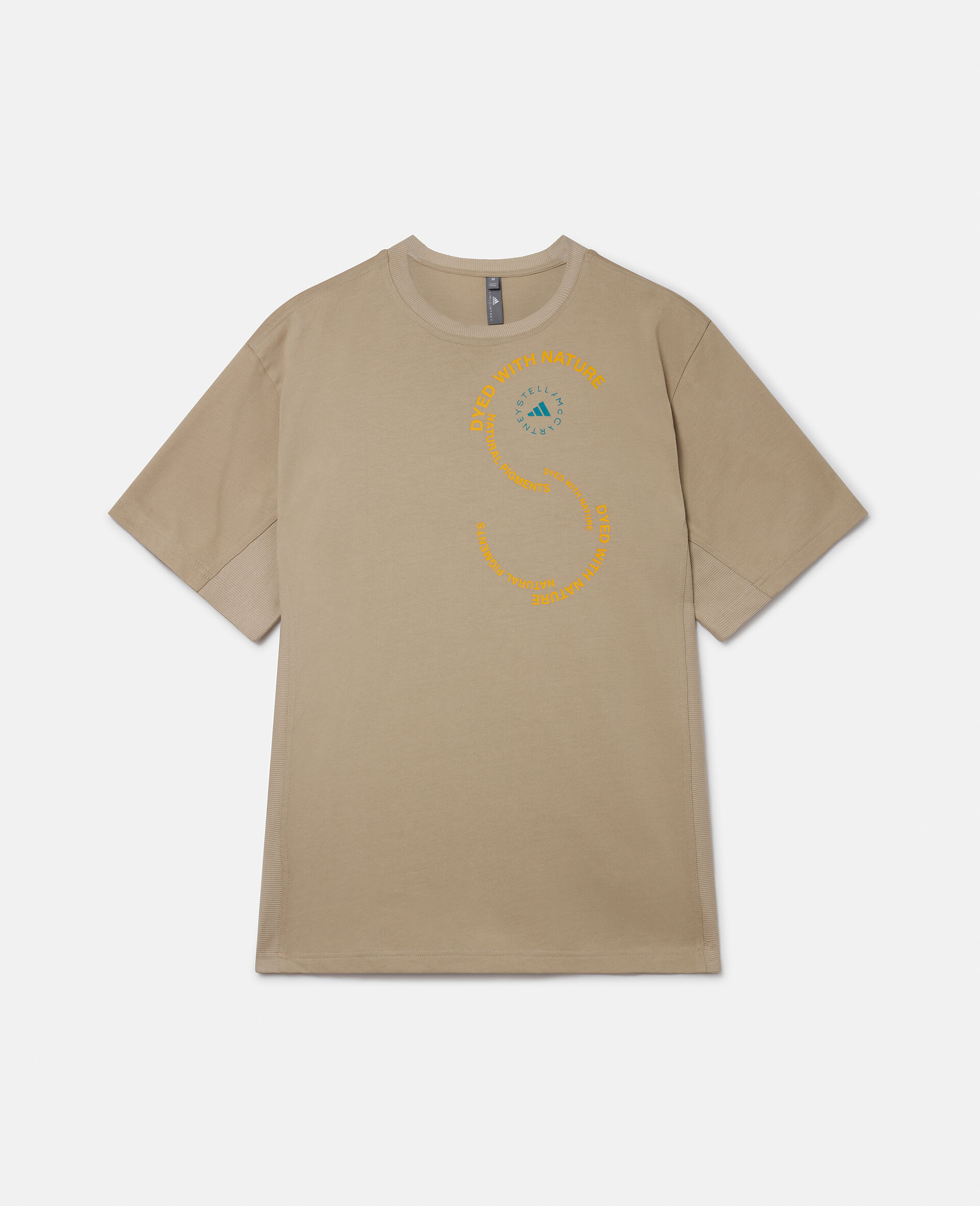 S Values Print UniteFit T-Shirt-Khaki-medium