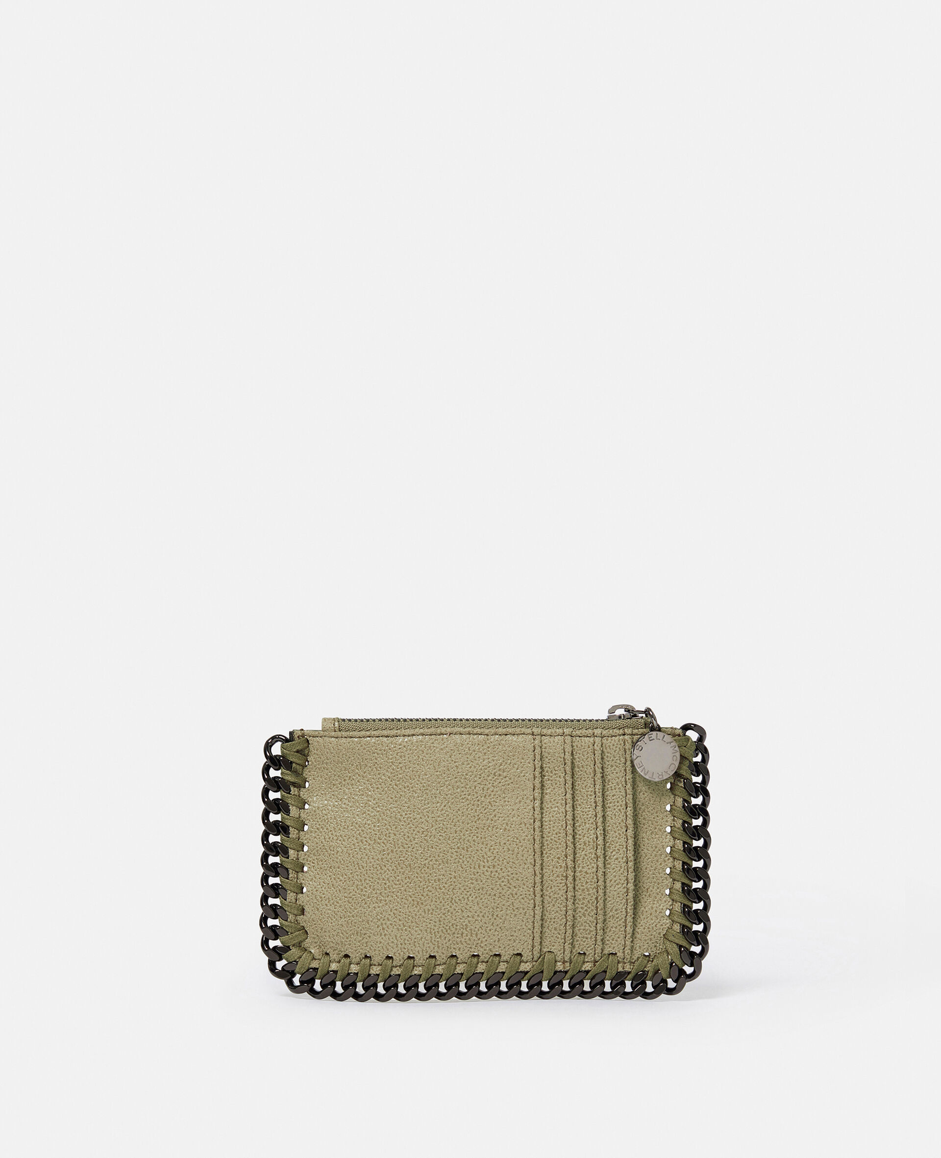 Falabella zipper Cardholder-Cream-large image number 3