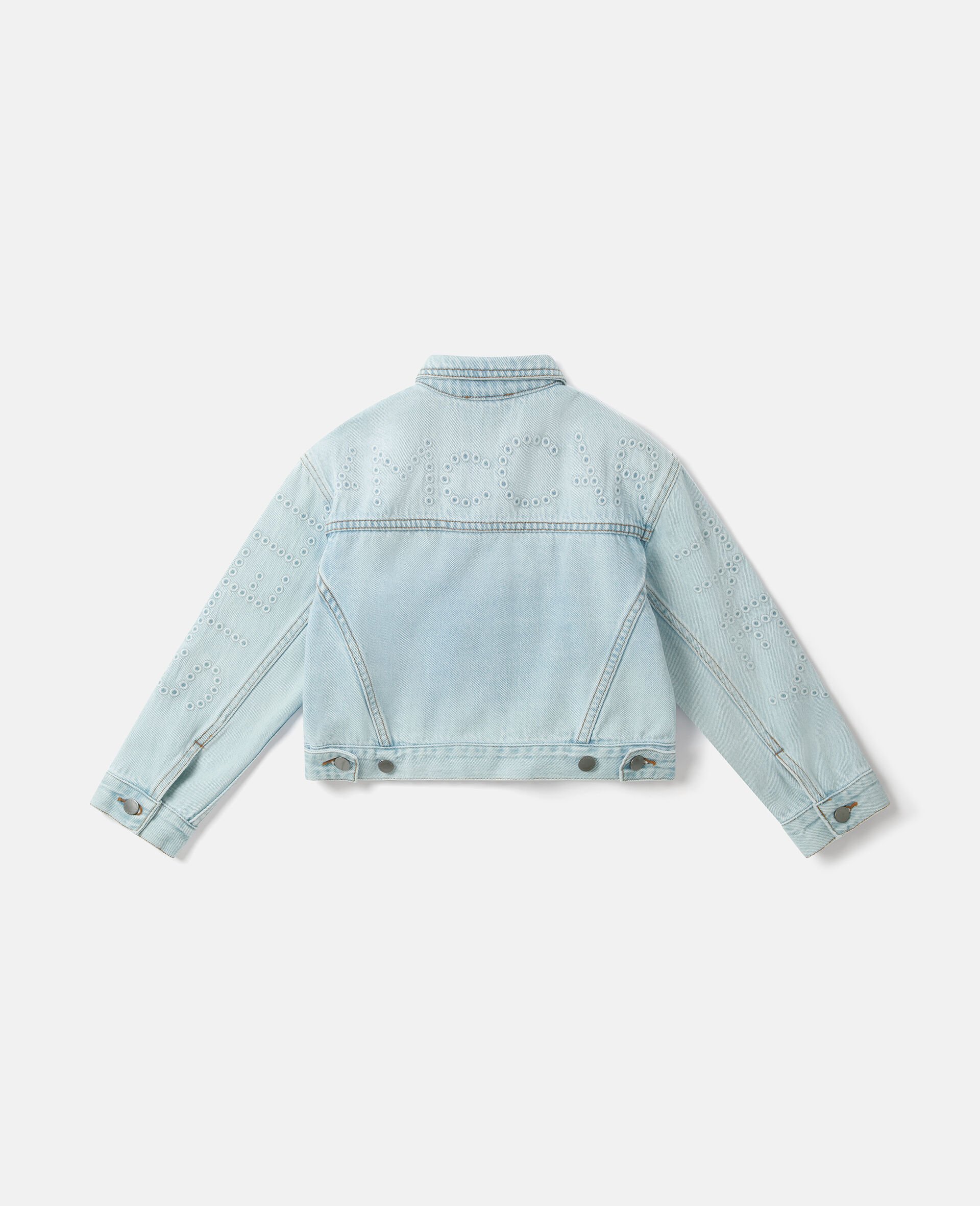 Denim Trucker Jacket  -Blue-large image number 2