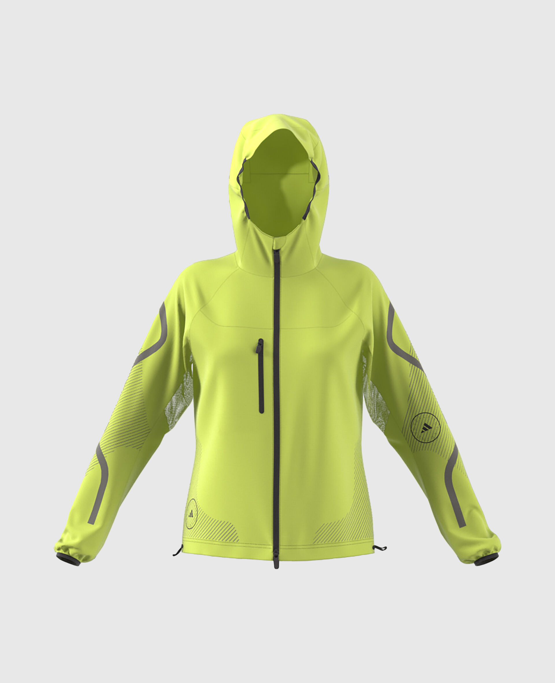 Veste de running TruePace-Vert-medium