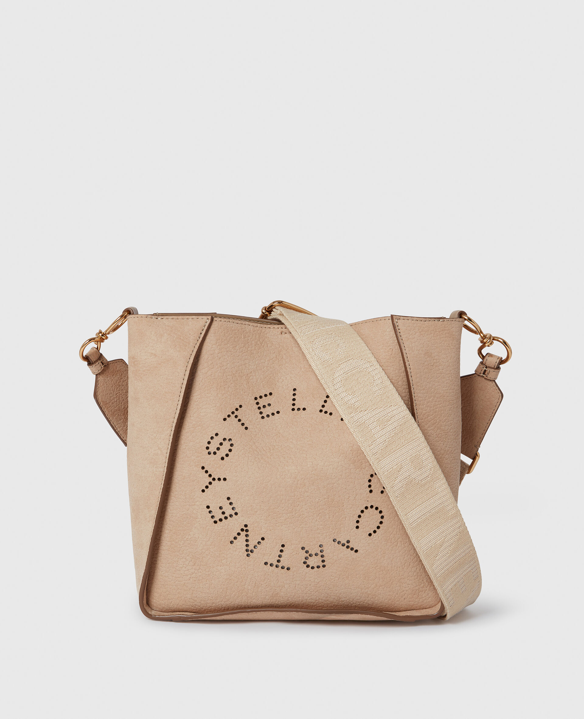 Logo Crossbody Shoulder Bag-Blue-medium