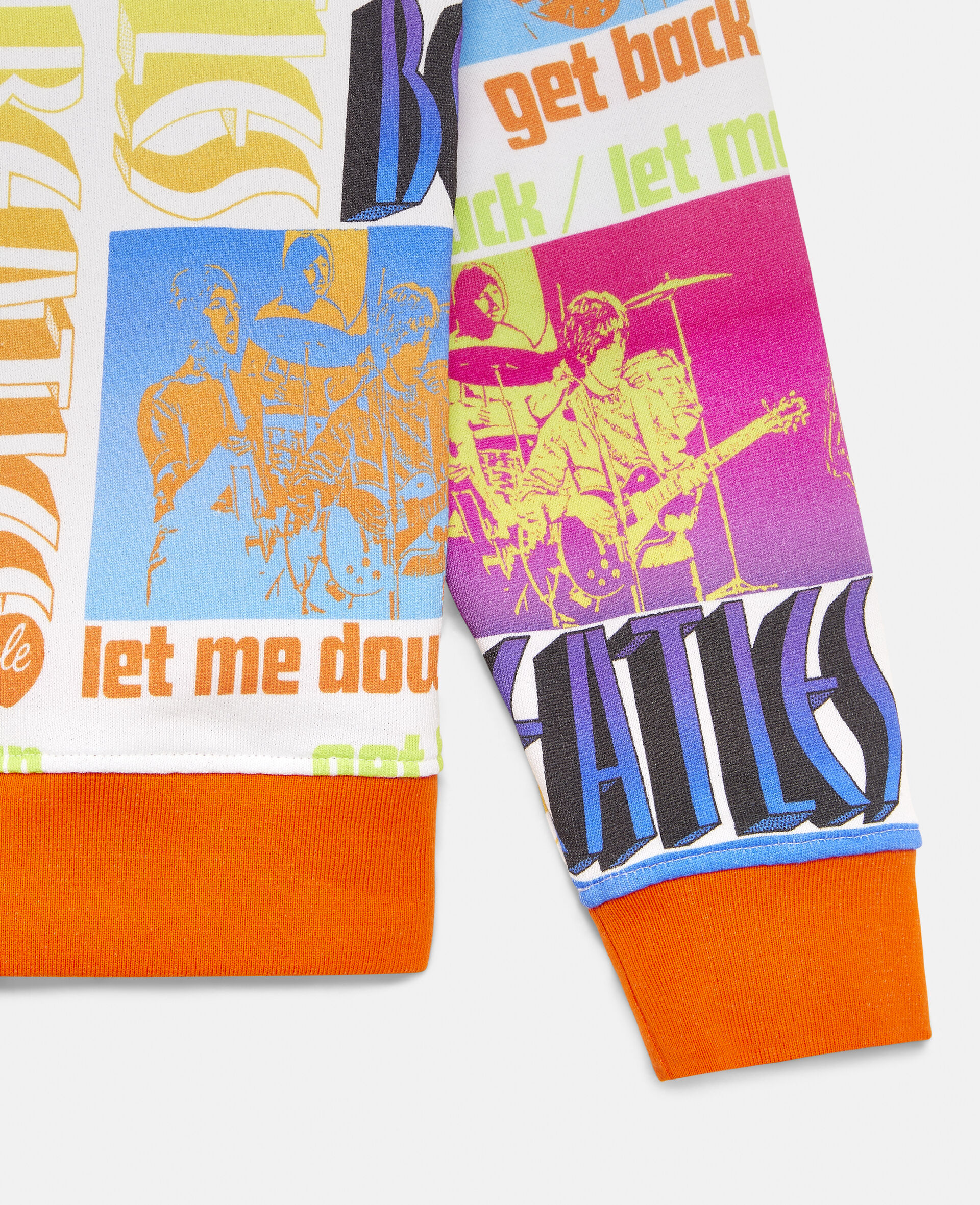 Get Back Cotton Sweatshirt -Multicolour-large image number 1