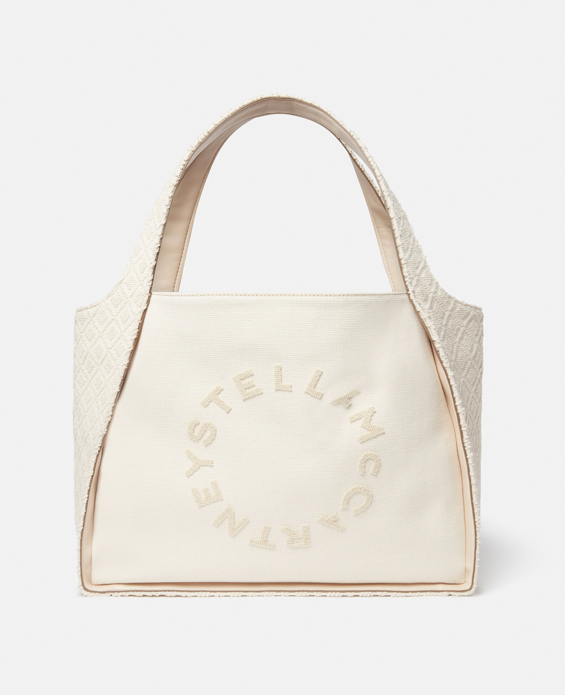Tote Bag mit aufgesticktem Stella Logo-Beige-large image number 0