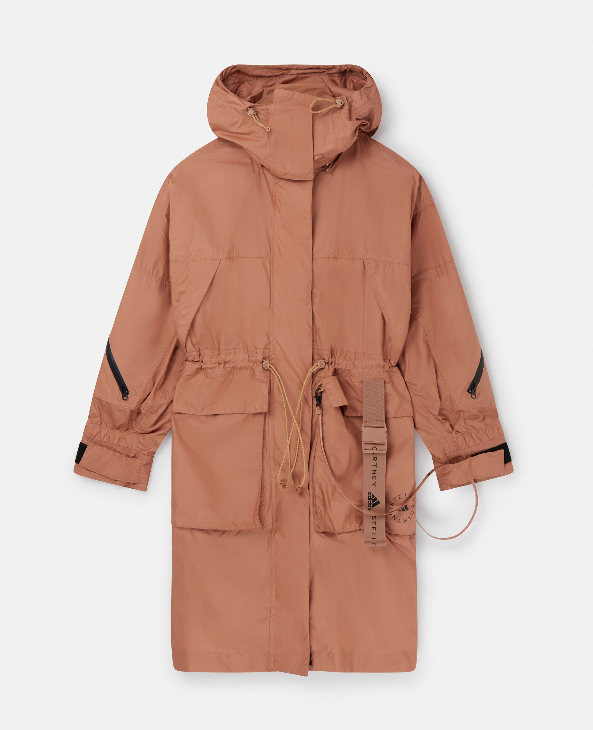 Women Camel Packable Transition Jacket Stella McCartney ES