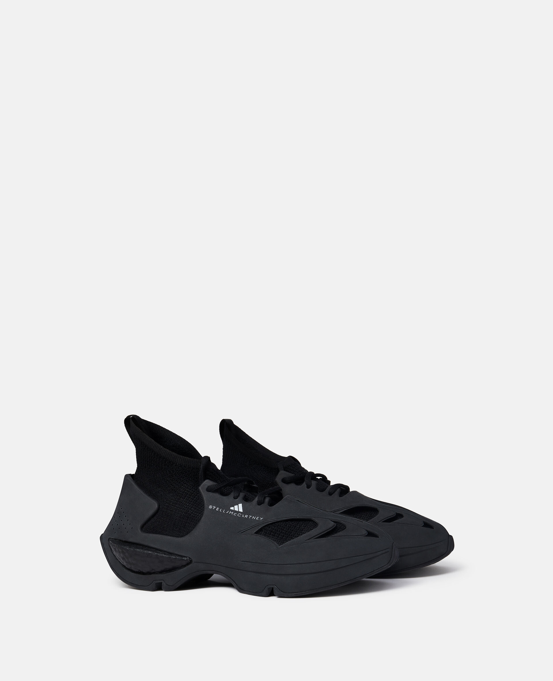 TrueLife Primeknit Running Trainers-Black-large image number 1