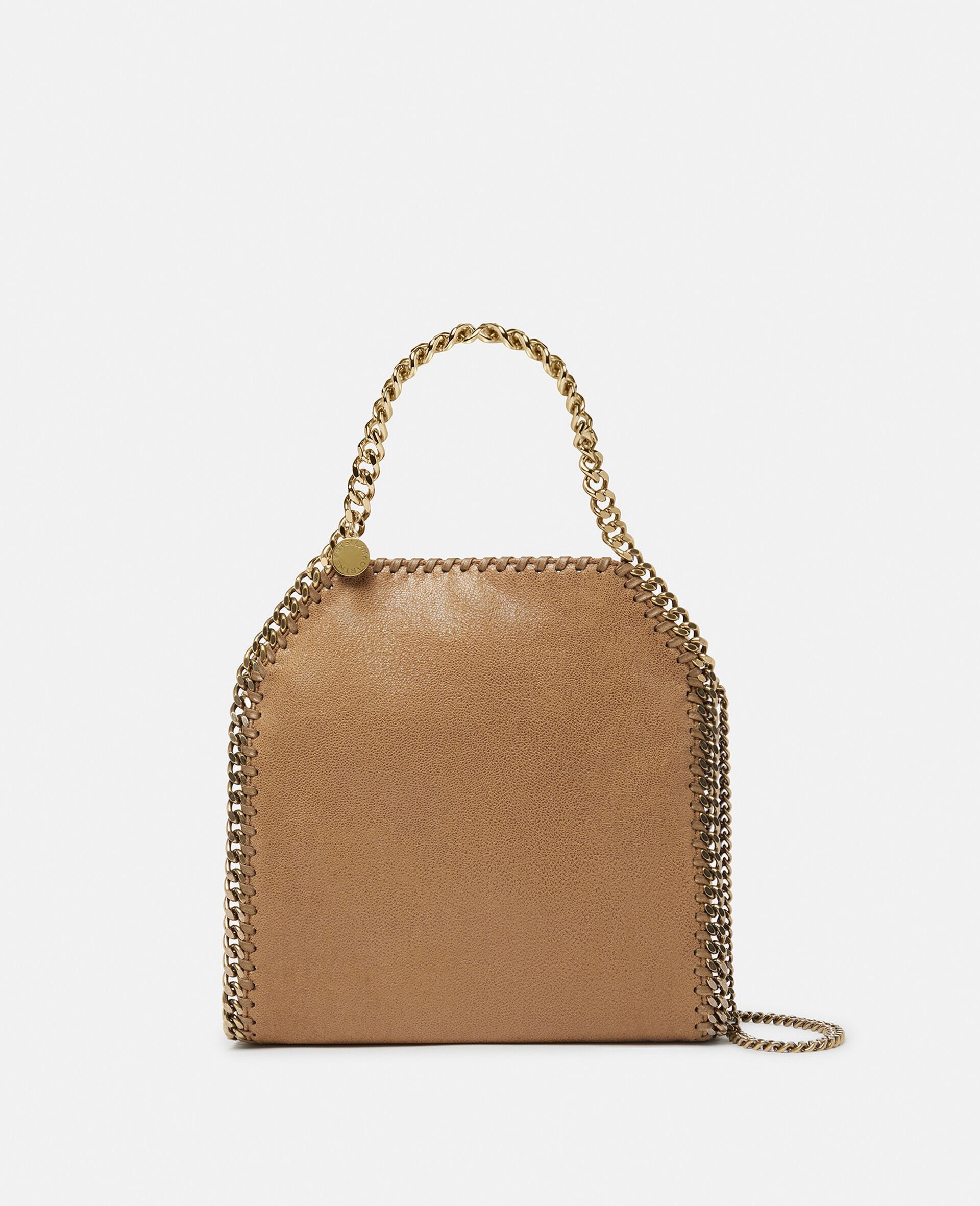 Borsa Tote Mini Falabella-Marrone-large image number 0