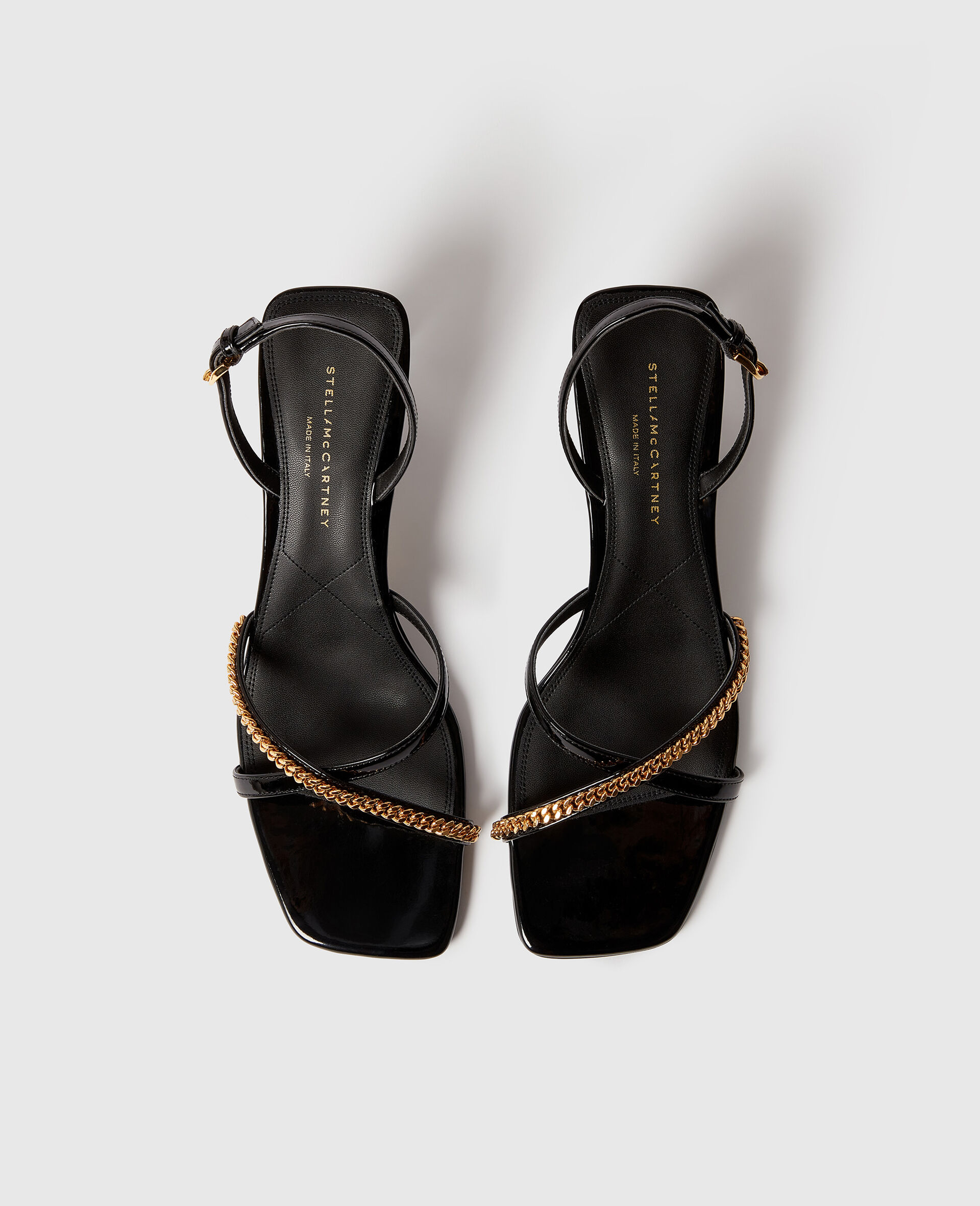 Elsa Patent Kitten Heels-Black-large image number 3