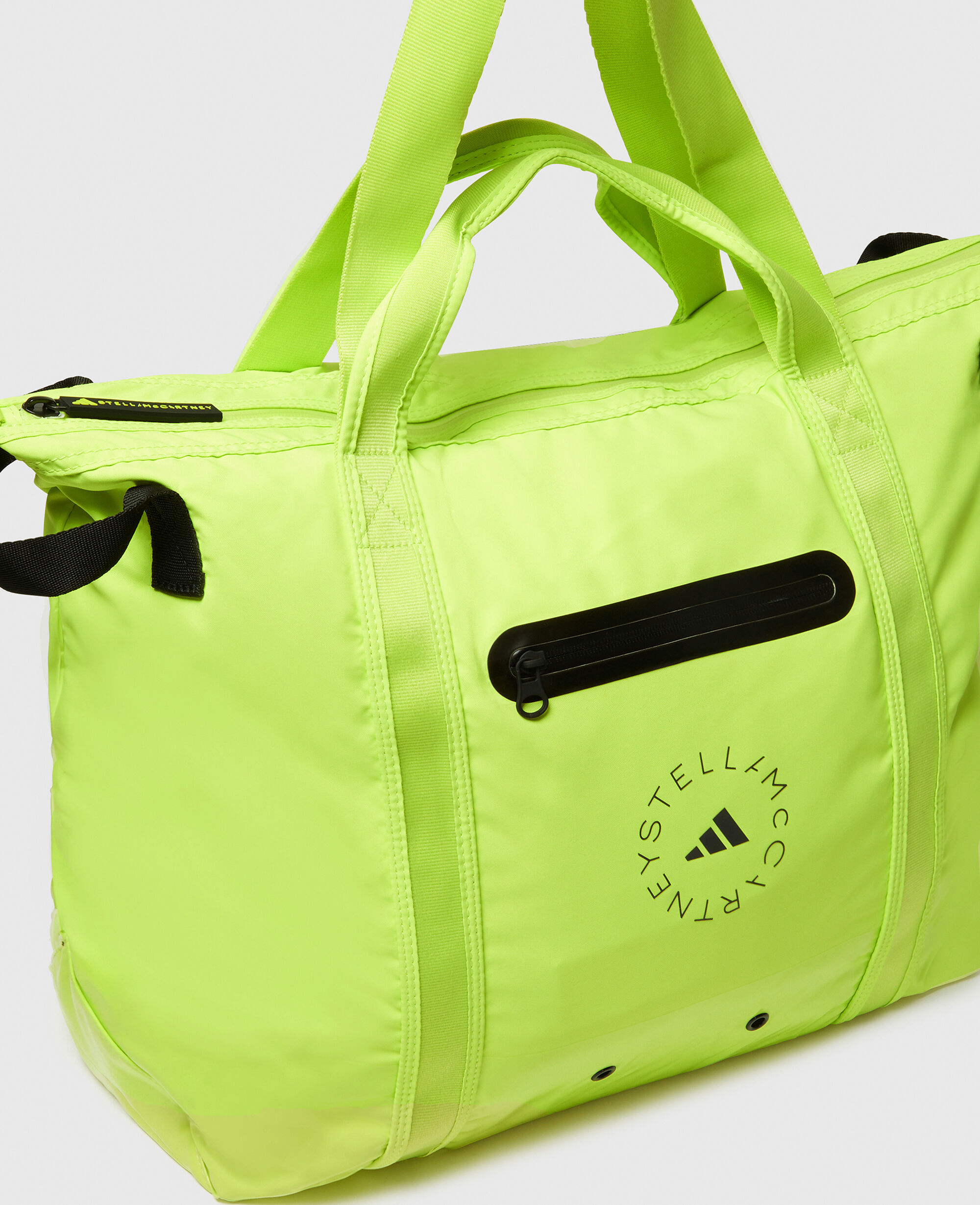 普段使いにも【stella mccartney】Logo canvas Beach Tote bag Stella Mccartney Canvas logo beach tote bag | The Fashion Square