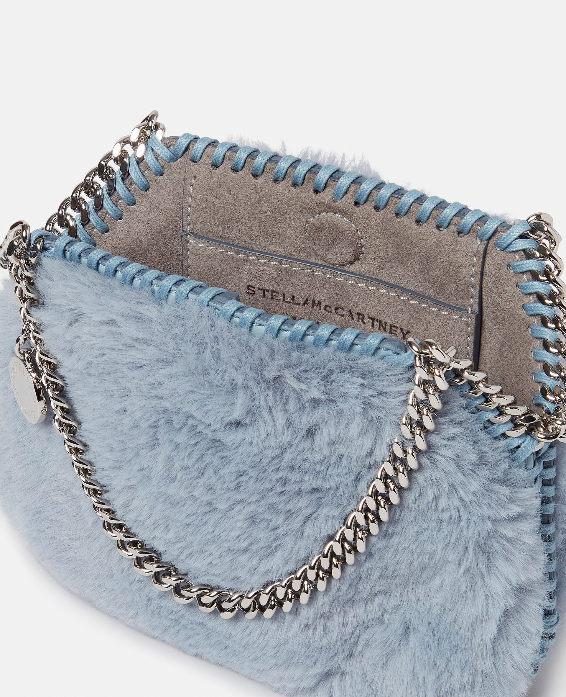 Falabella  Mini Tote Bag-Blue-large image number 3