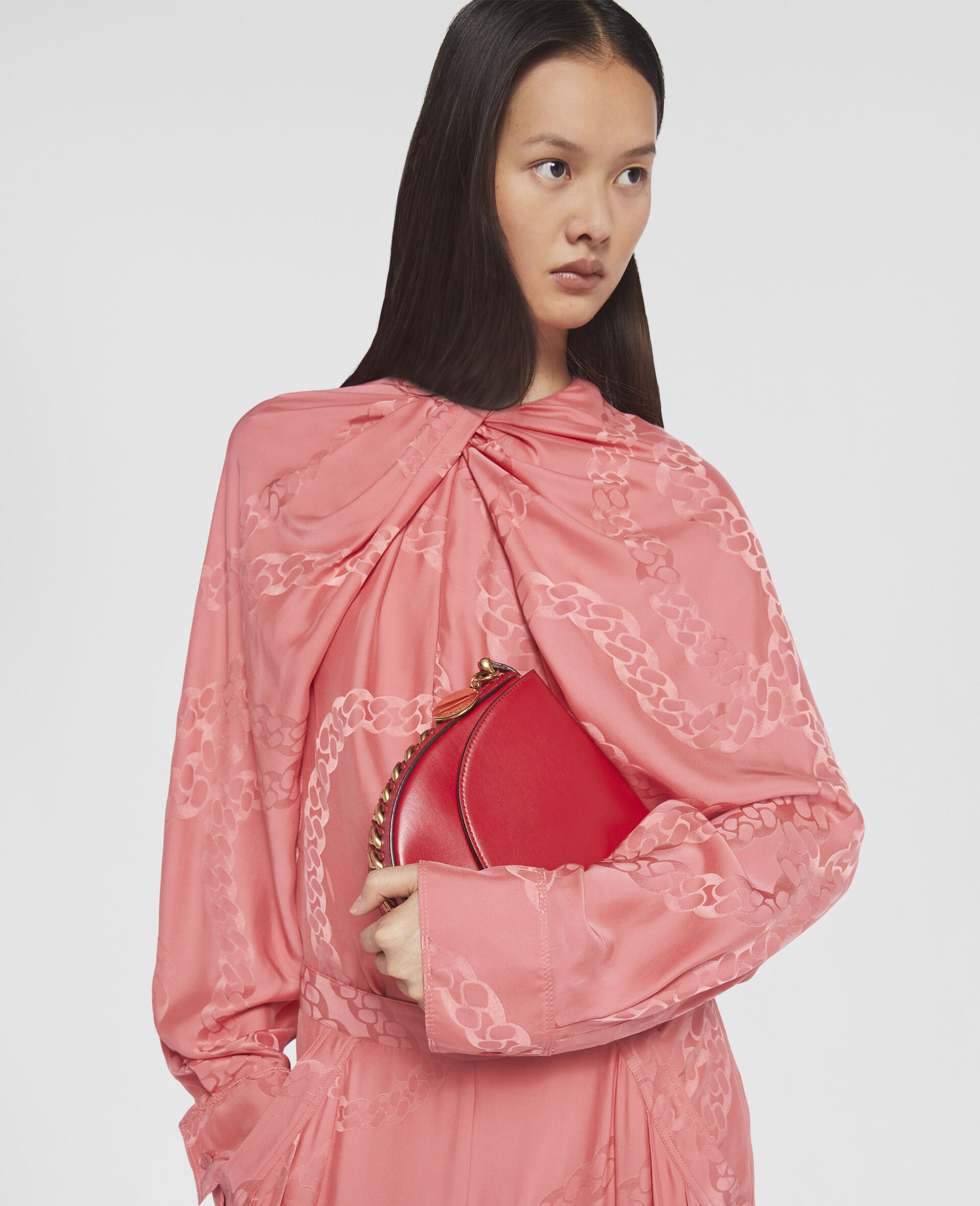 Frayme Medium Flap Shoulder Bag-Black-large image number 1