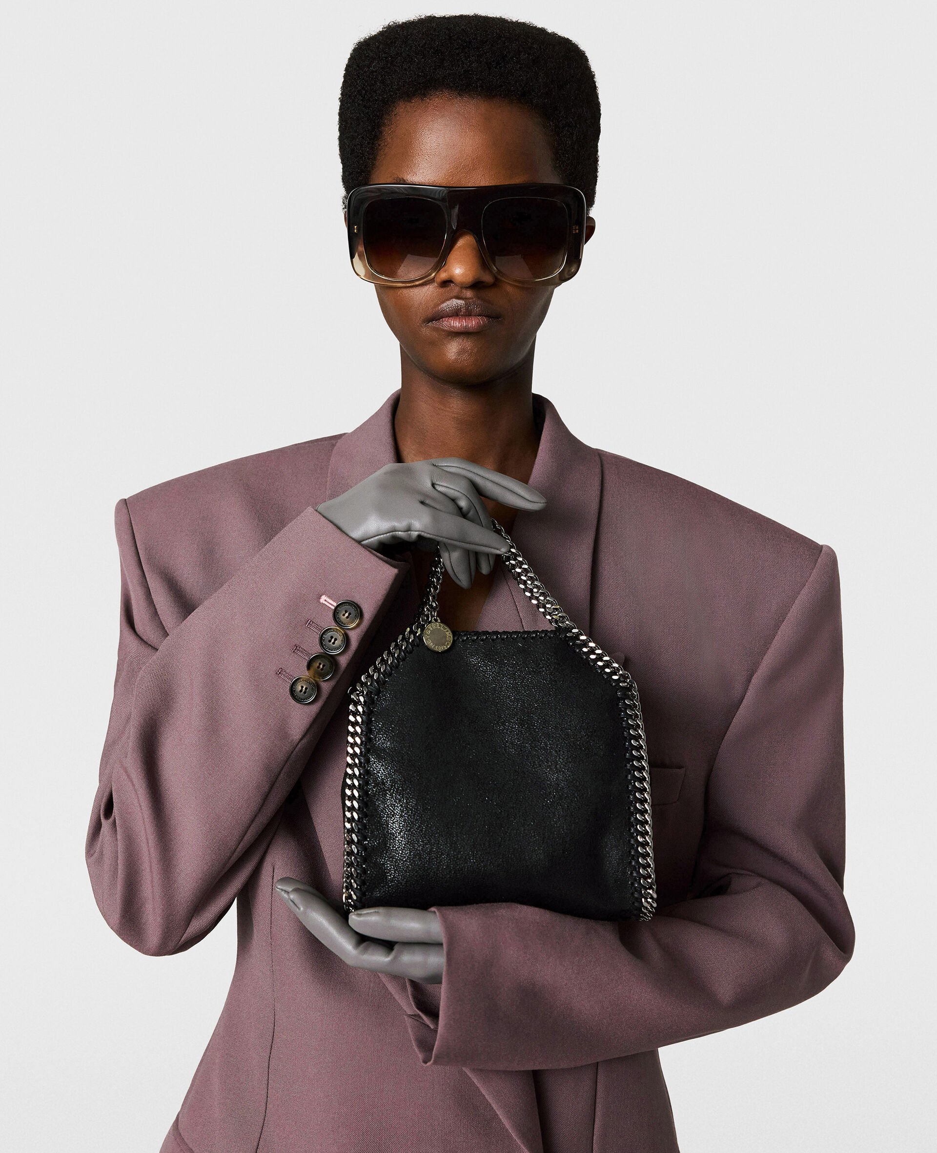 Falabella Tiny Tote Bag-Blue-large image number 1