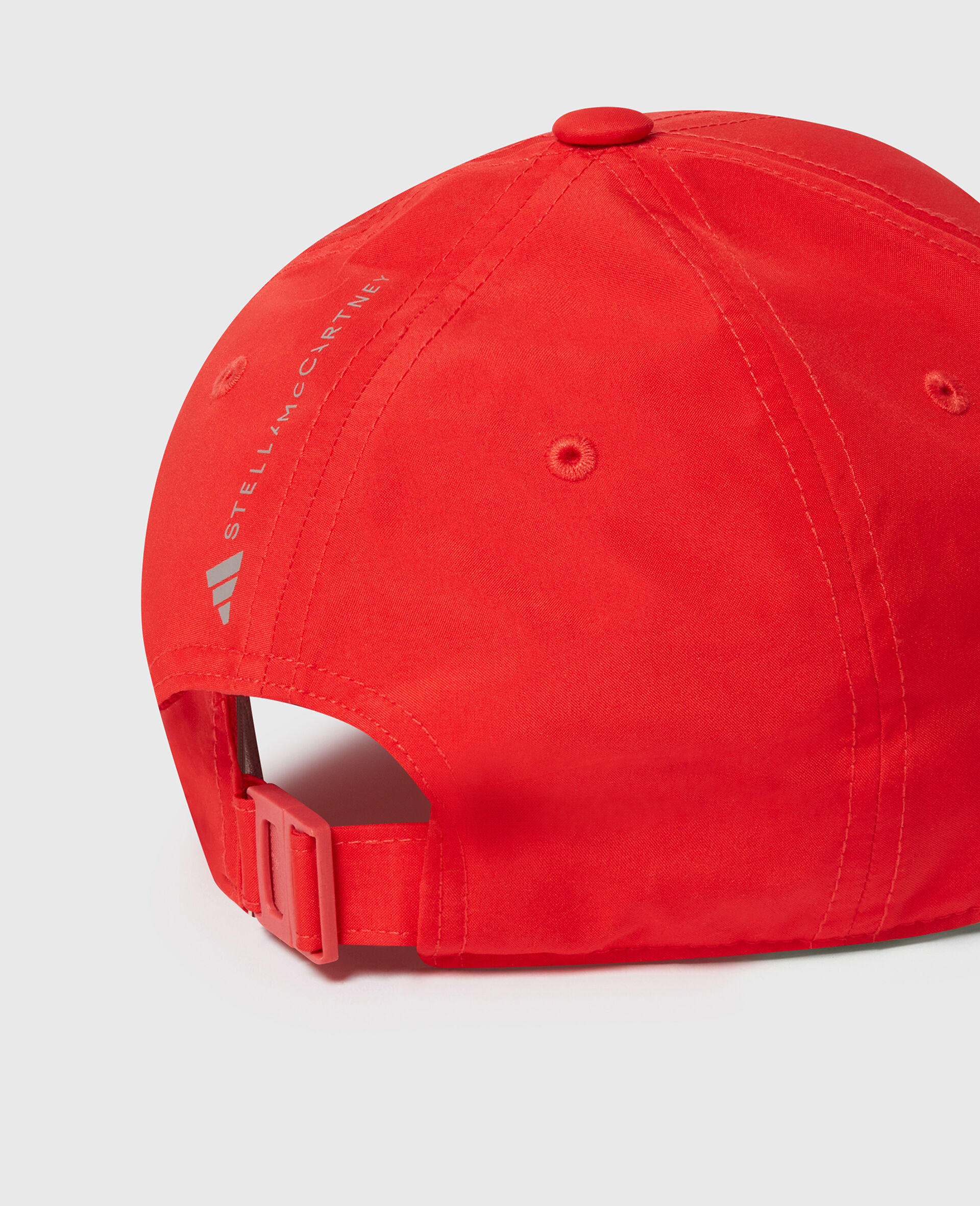 Logo Baseball Cap-Red-large Logo Baseball Cap-Red-large image number 3