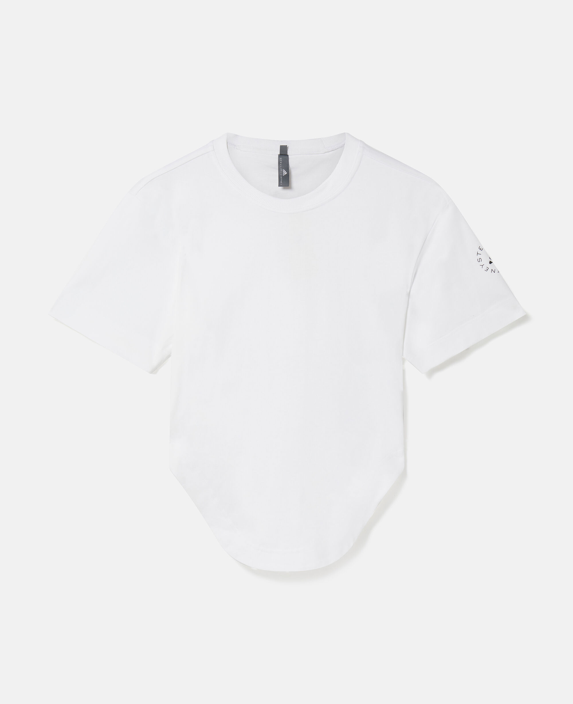 Adidas curved hem t shirt deals