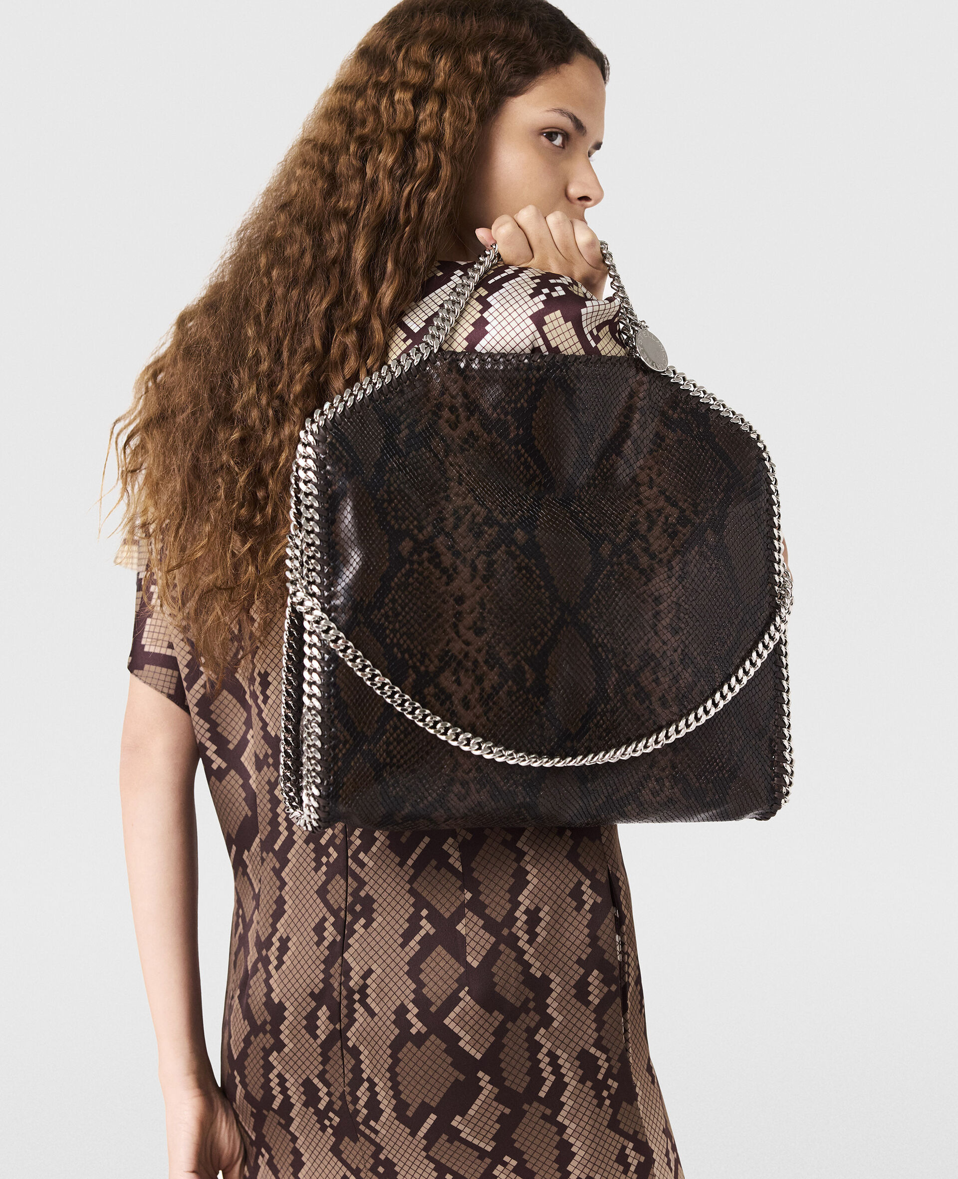 Falabella Fold-Over Tote Bag-Brown-large image number 5