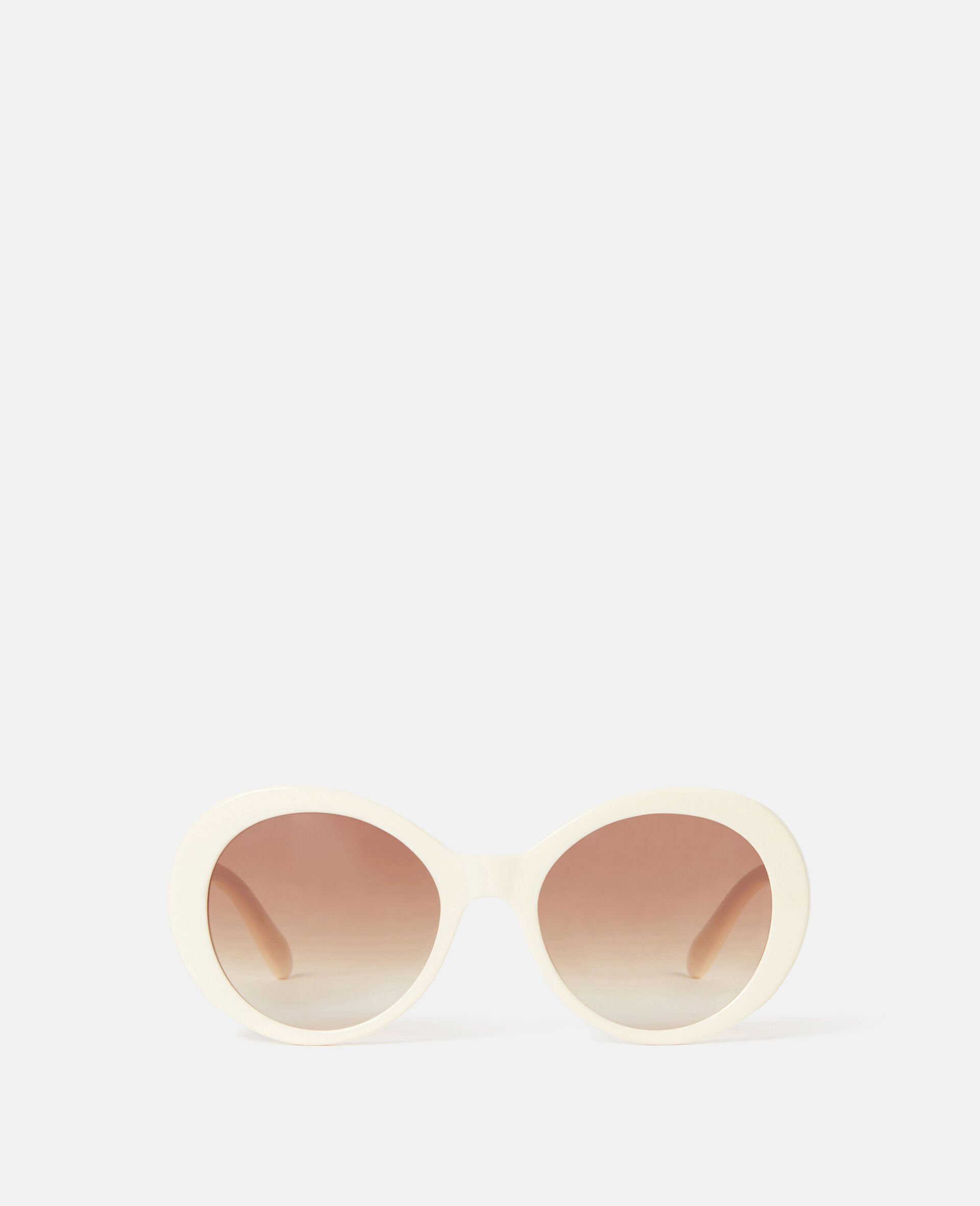 Falabella Pin Round Sunglasses-Cream-medium