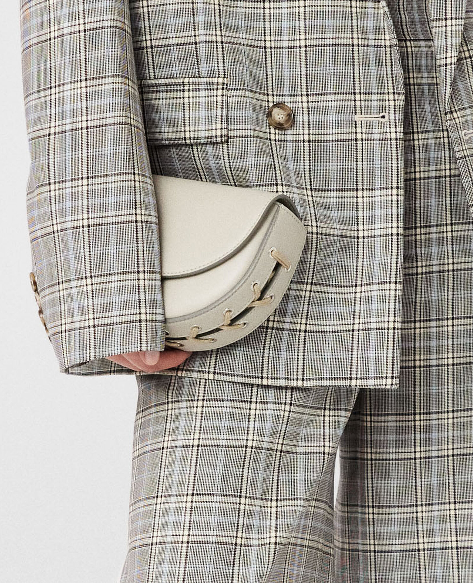 Frayme Whipstitch Small Shoulder Bag-Black-large image number 1