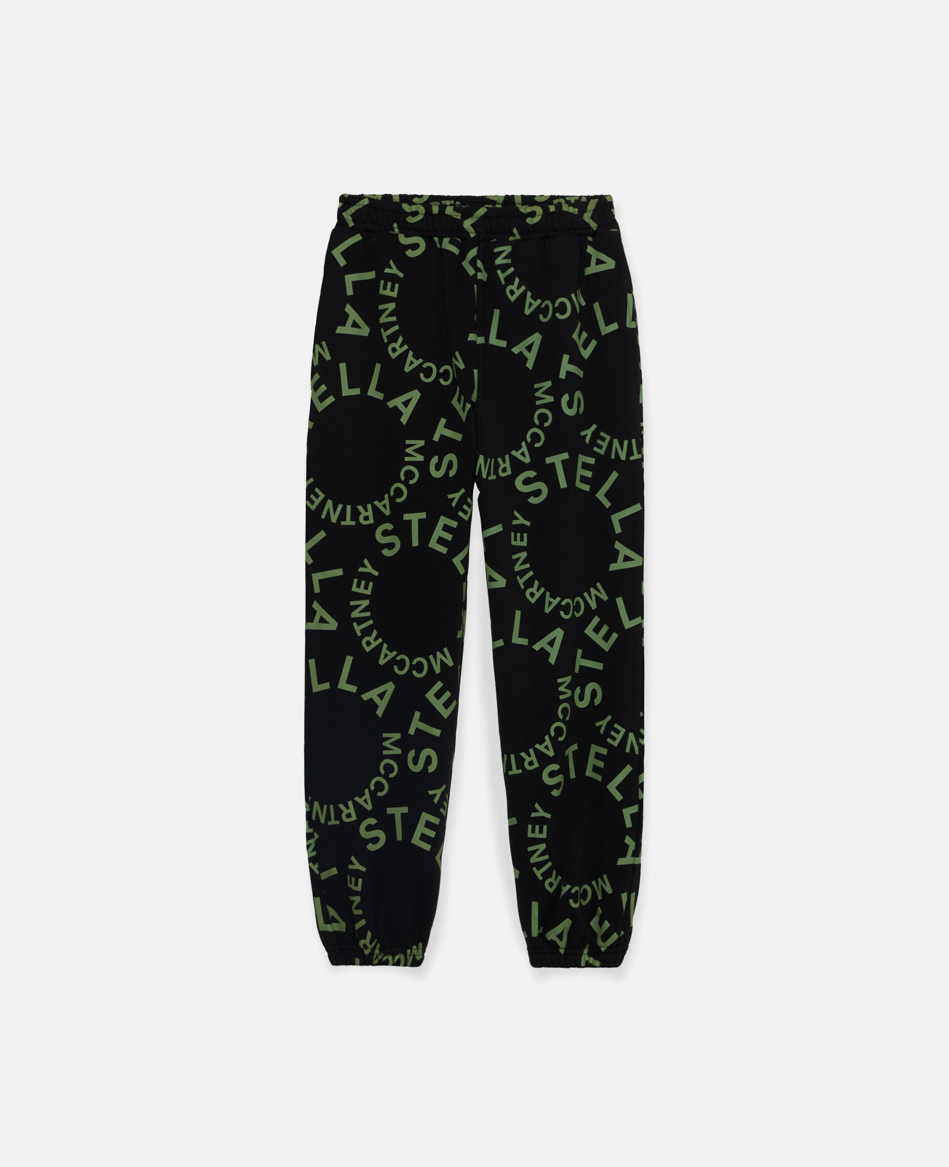 Circular Logo Joggers-Black-large image number 0