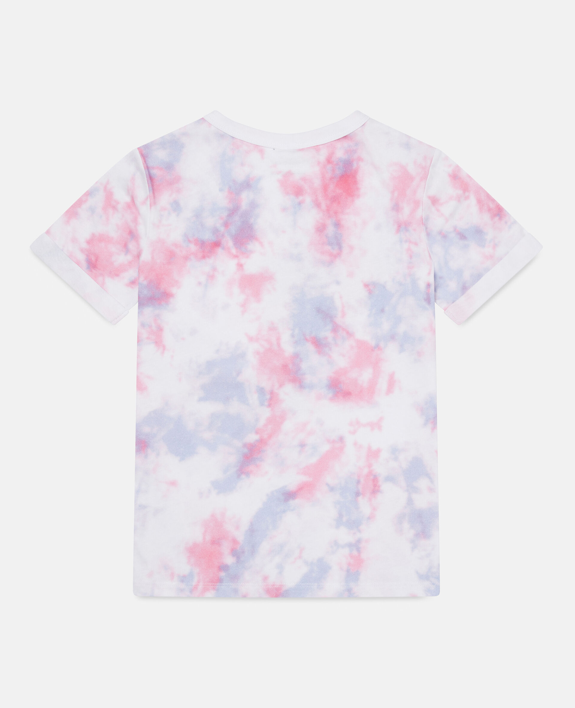 Tie‐Dye Love Print Cotton T‐Shirt-Multicoloured-large image number 1