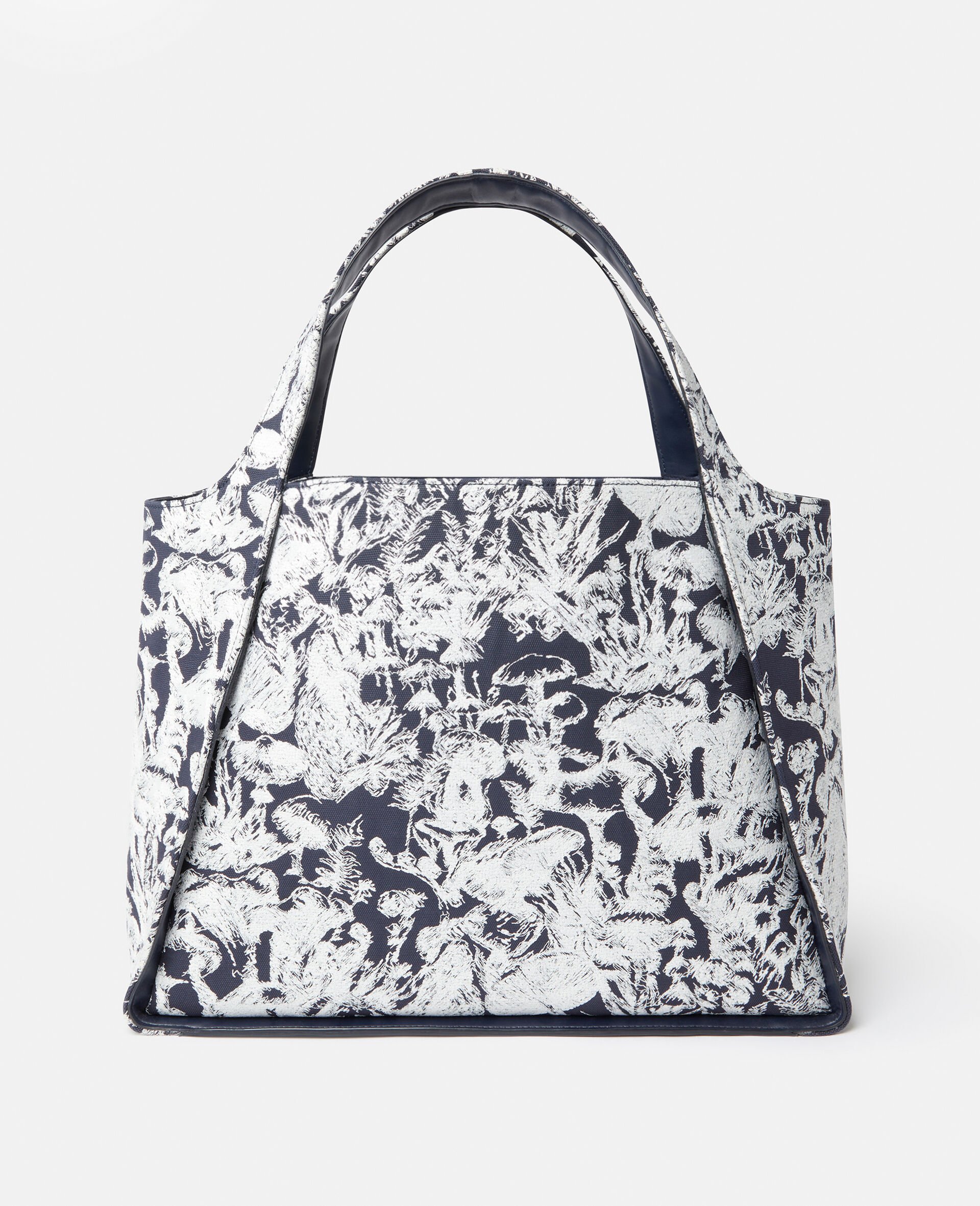 Logo Fungi Forest Toile de Jouy Tote Bag-Multicolour-large image number 3