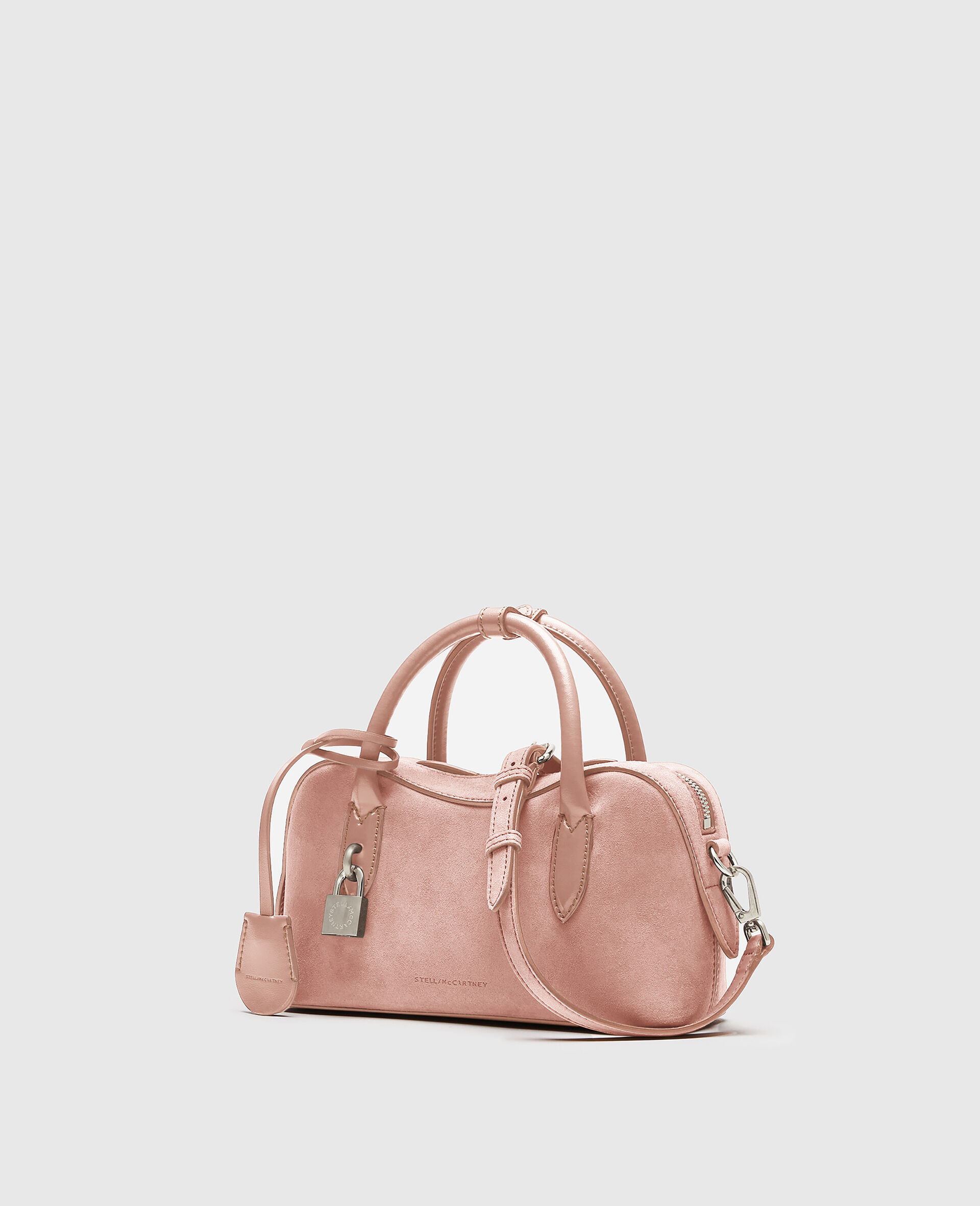 Ryder Suede-Effect Crossbody Bag-Pink-medium