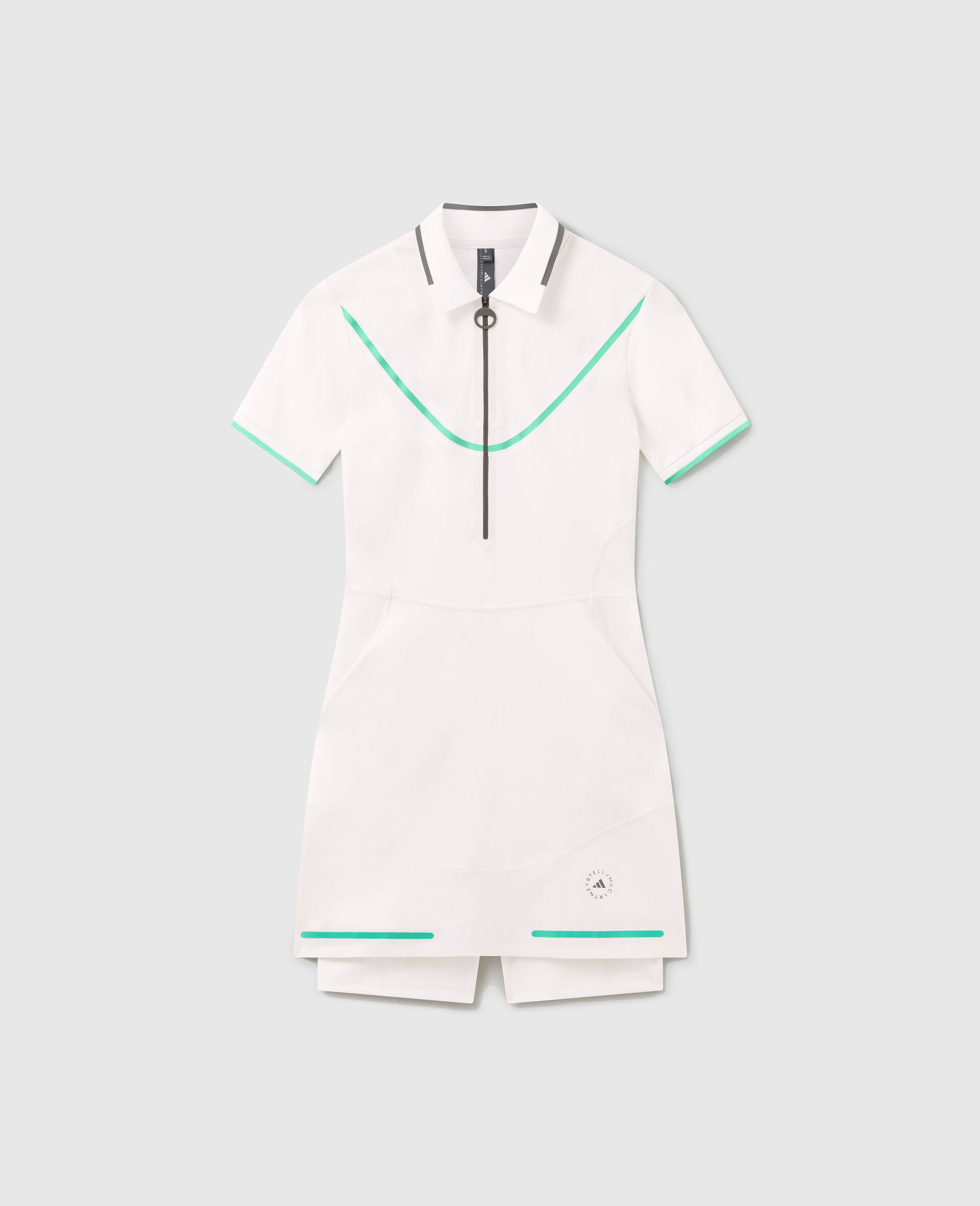 TrueNature Golf Dress-White-large image number 0