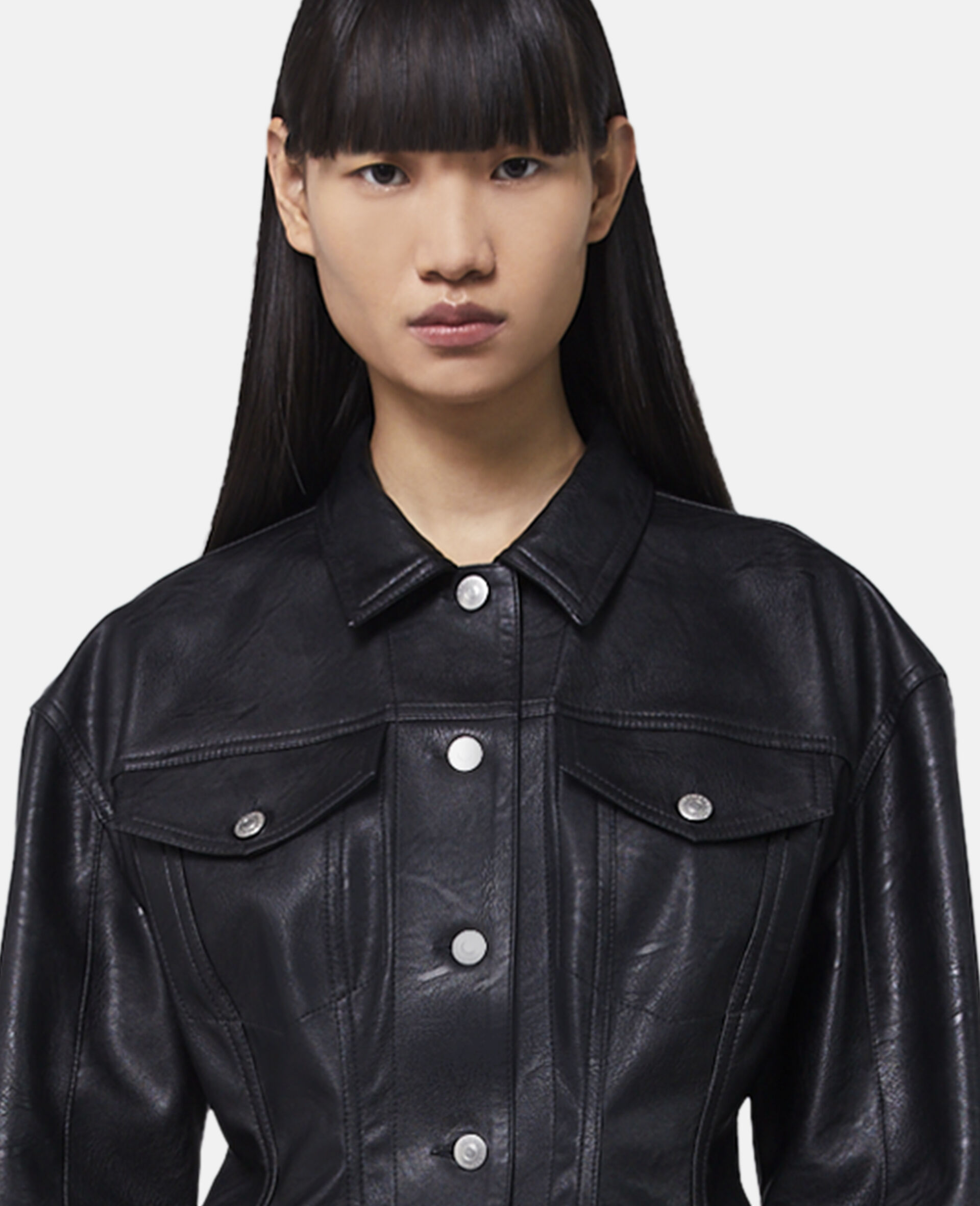 Alter Mat Corset Waist Jacket-Black-large image number 3