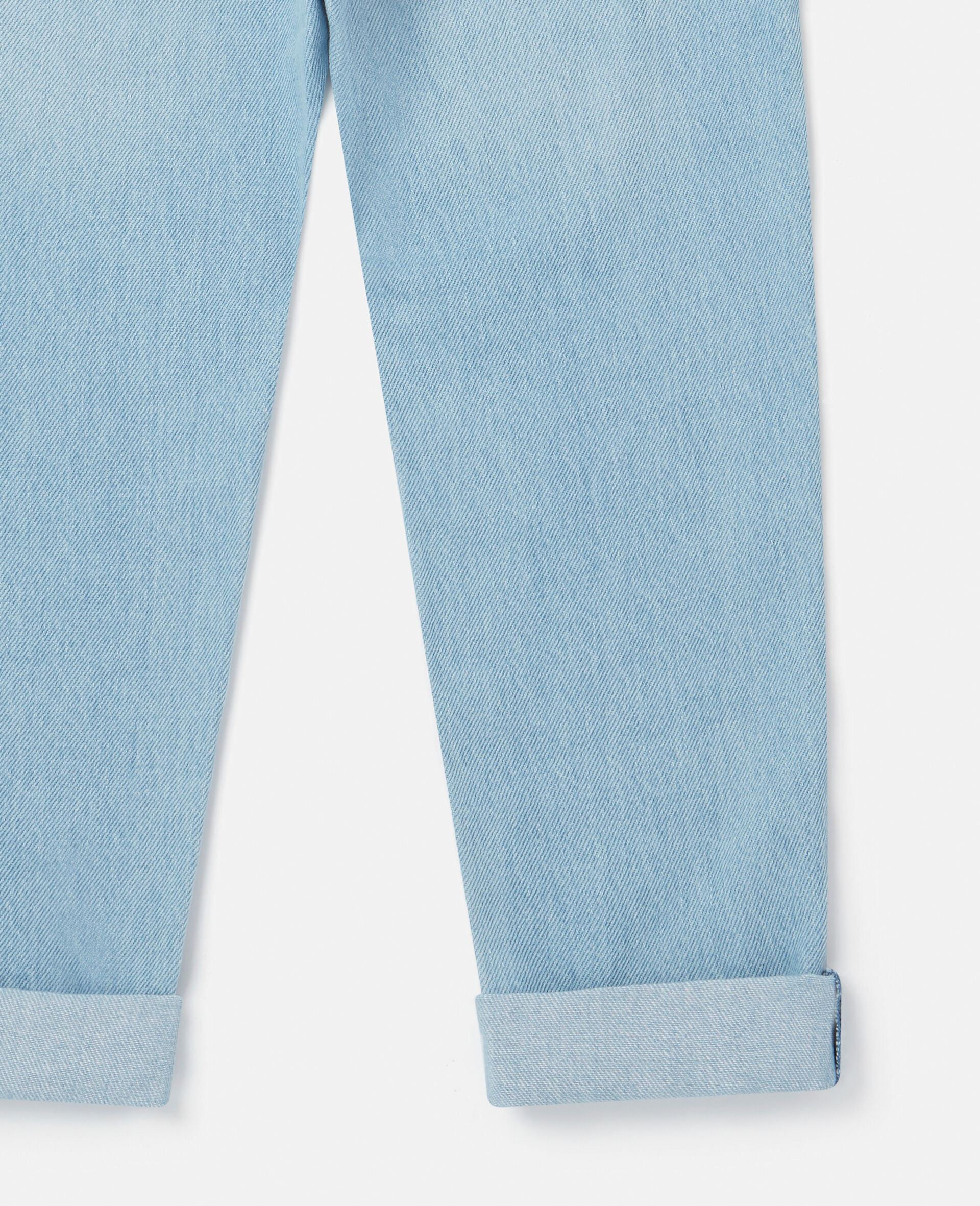 Fast Food Embroidery Boyfriend Jeans-Multicolour-large image number 3