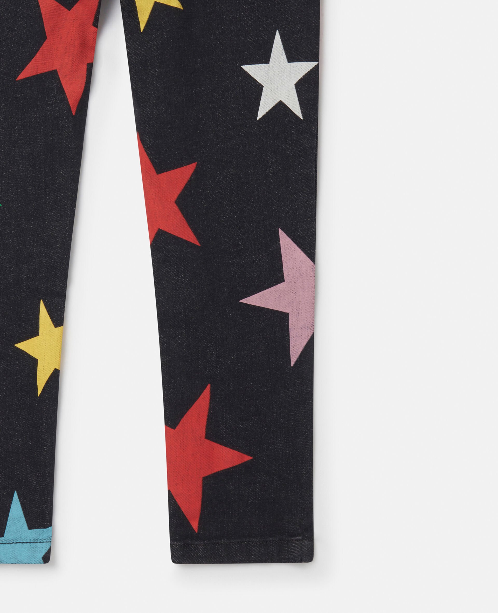 星星图案牛仔裤-Multicolored-large 星星图案牛仔裤-Multicolored-large image number 3