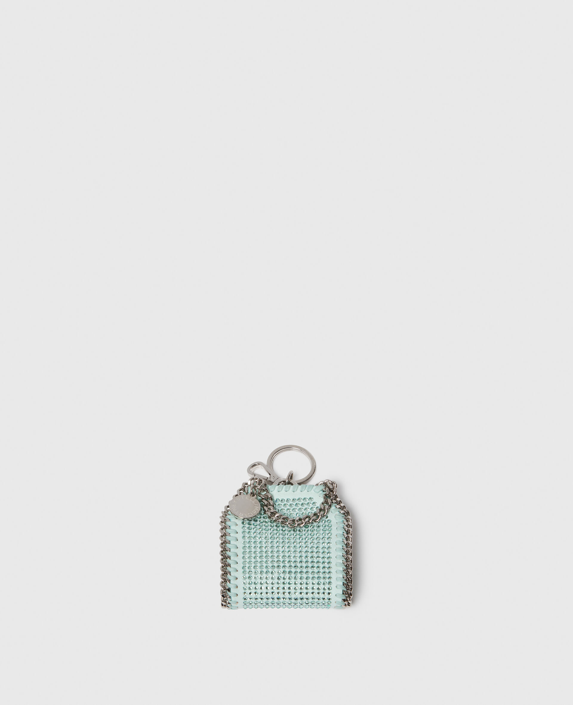 Porte cles etui pour AirPods Falabella-Bleu-large image number 2