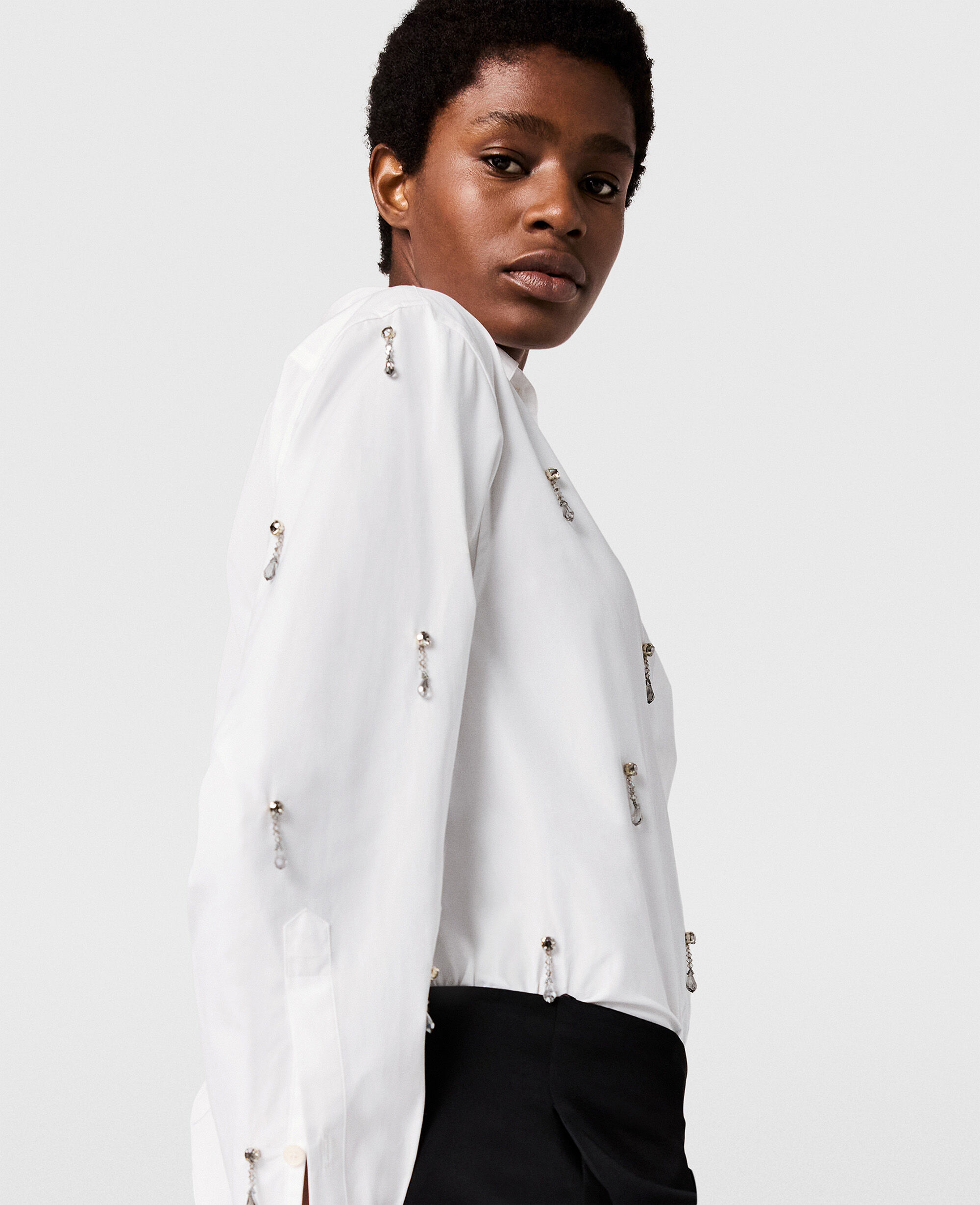 Stella McCartney ステラマッカートニー★ペプラムブラウス グレー Stella McCartney ステラマッカートニー☆ペプラムブラウス グレー