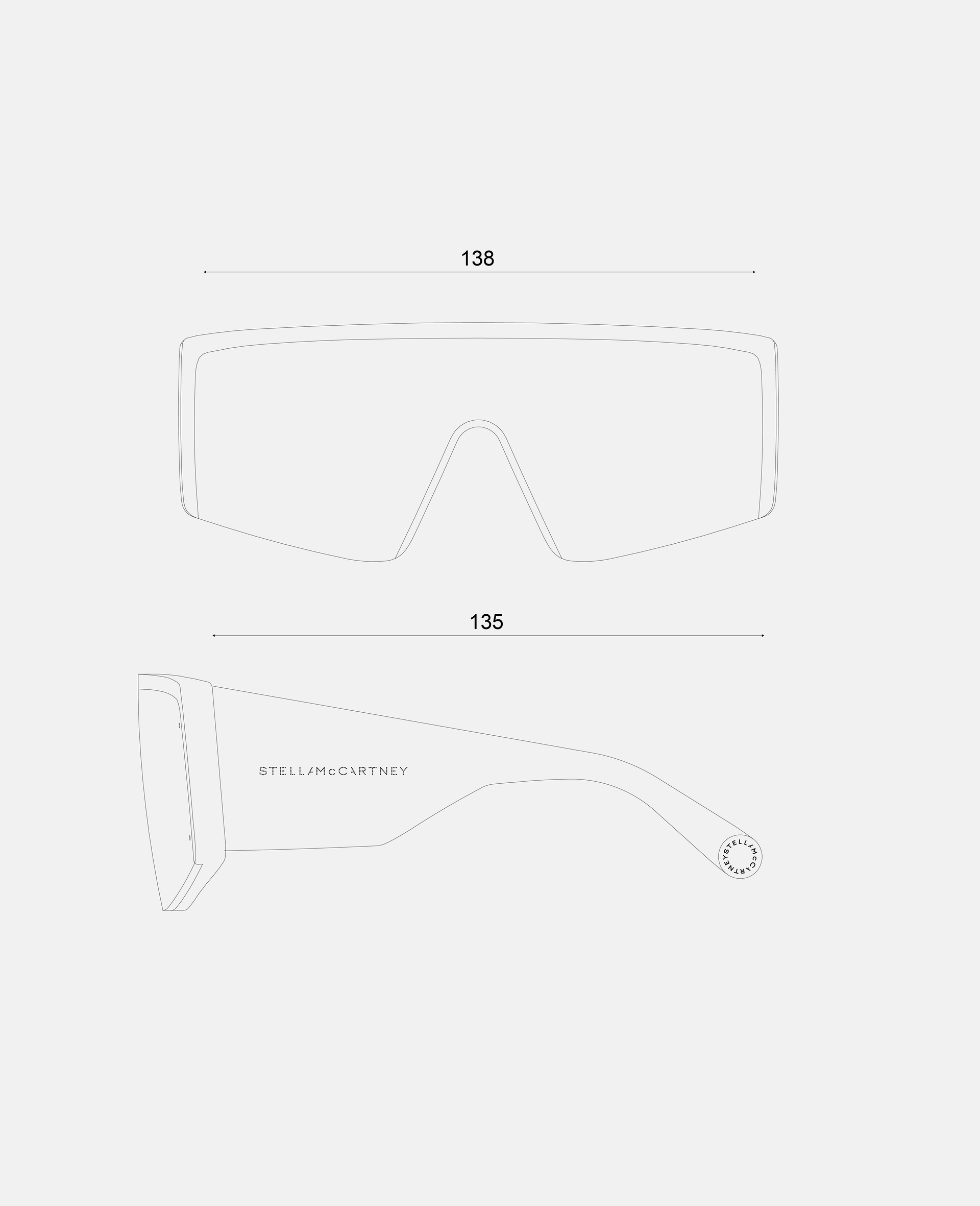 Translucent Square Sunglasses-Black-large image number 3