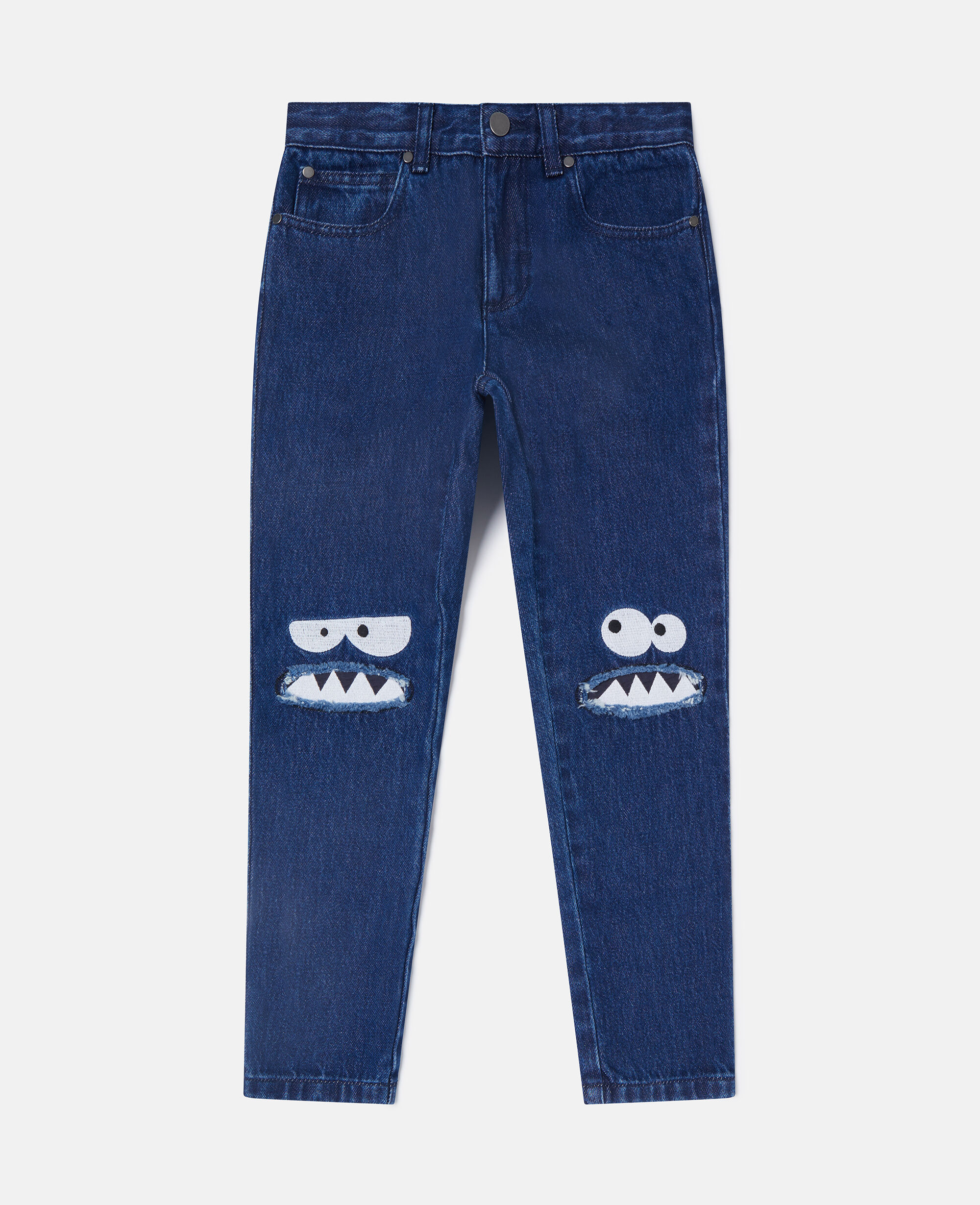 デニム・ジーパン Stella McCartney SS25 (6D0339 3SQH104545) Stella McCartney two-tone Jeans | Blue | FARFETCH